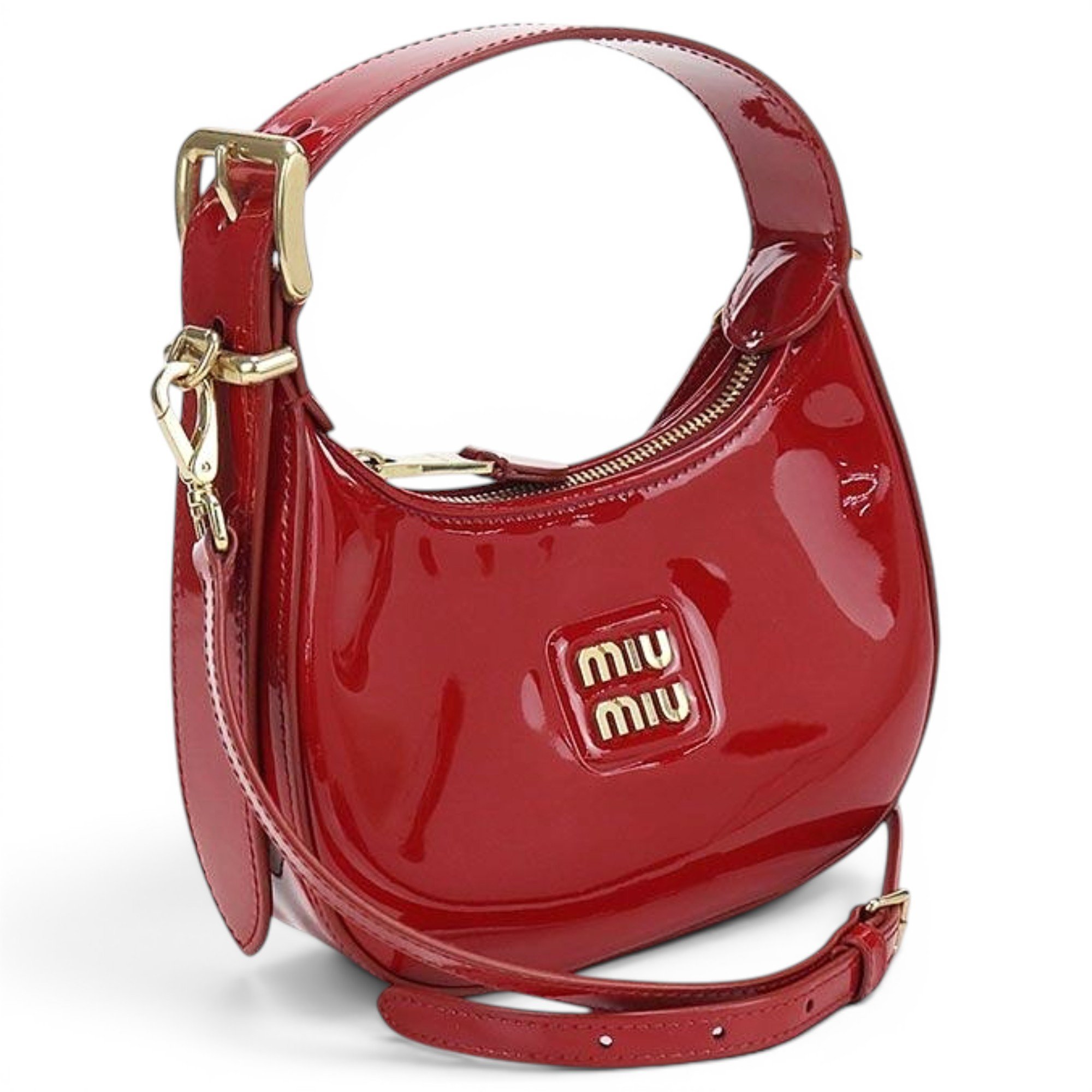 My Miu patent leather bag