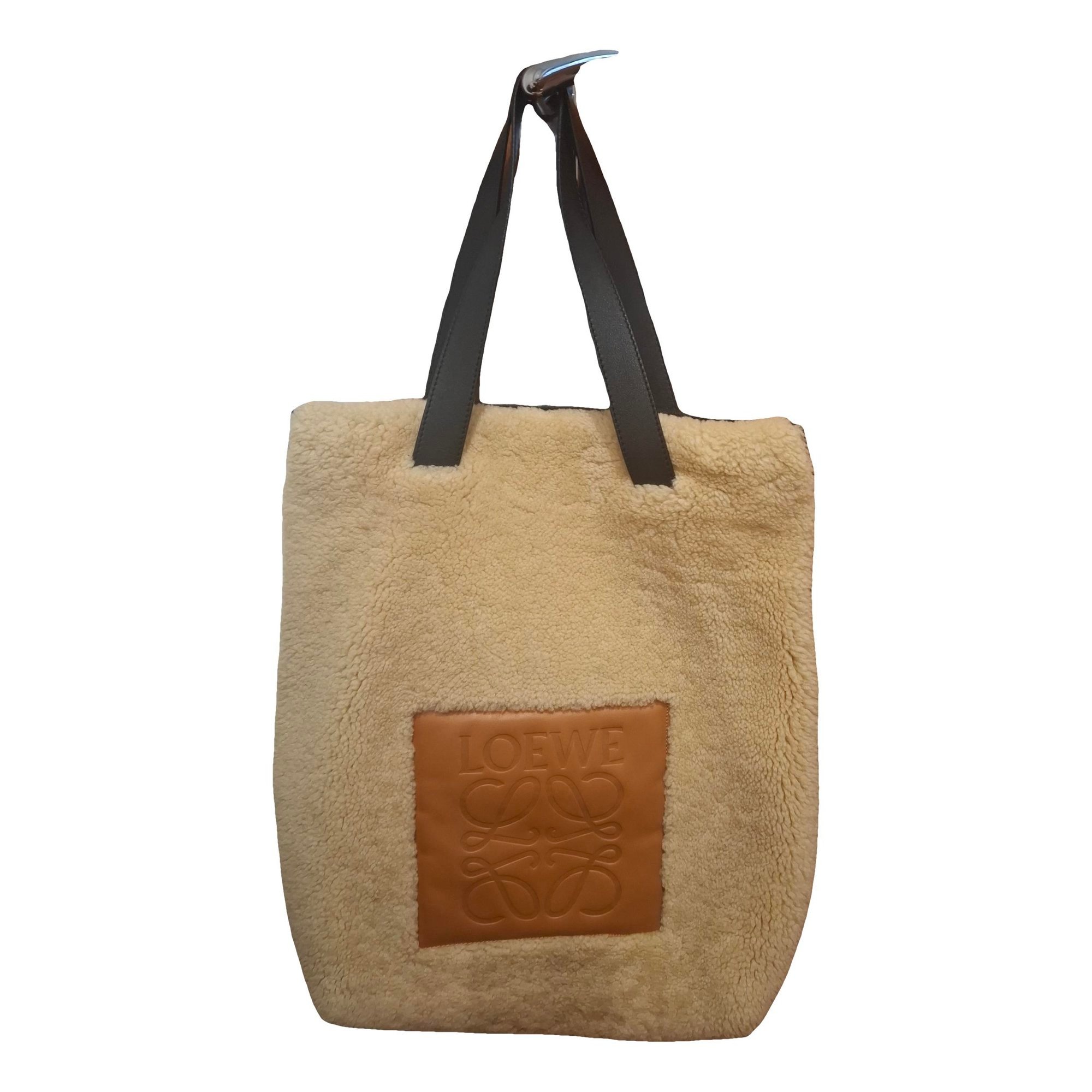 Leather tote