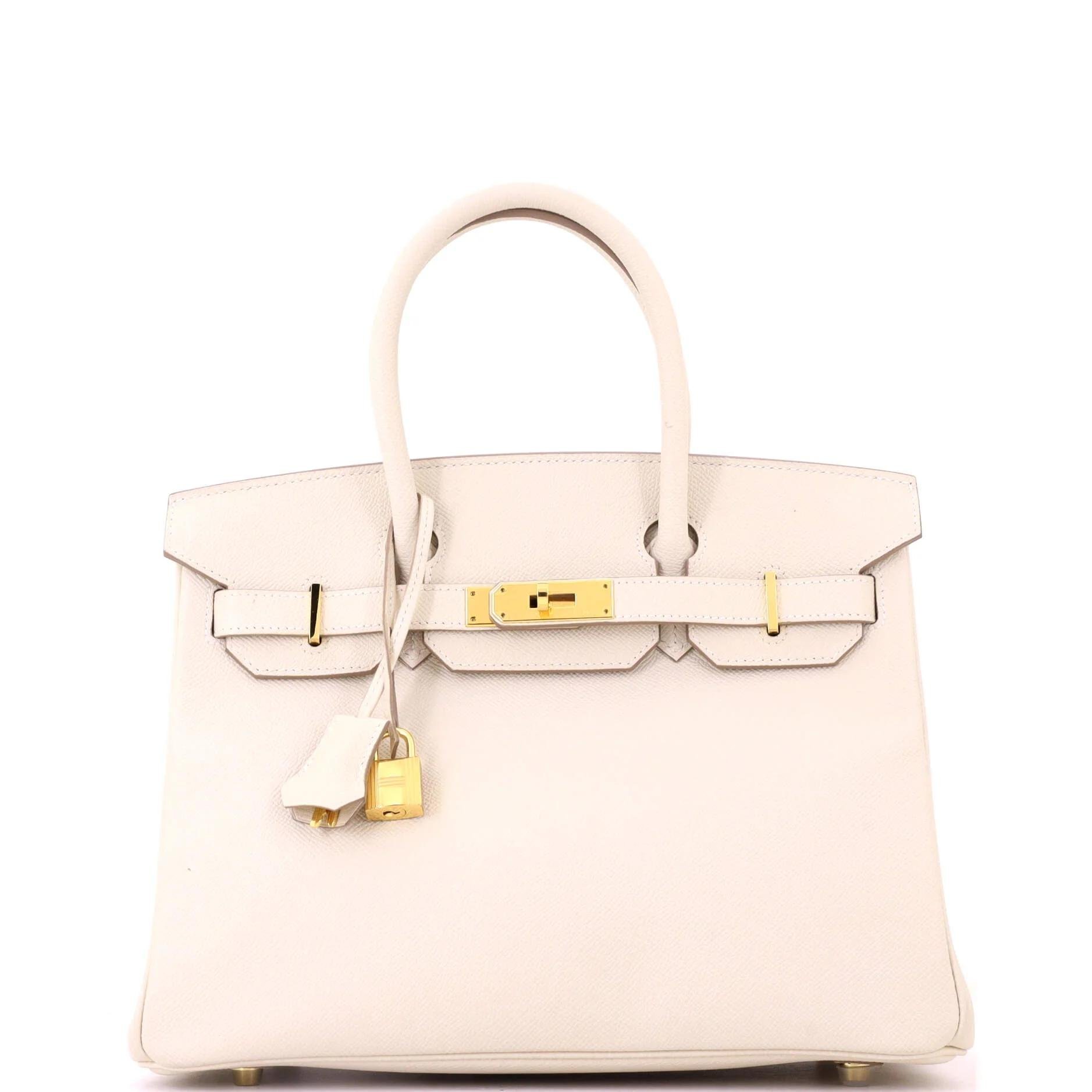 Birkin 30 leather tote