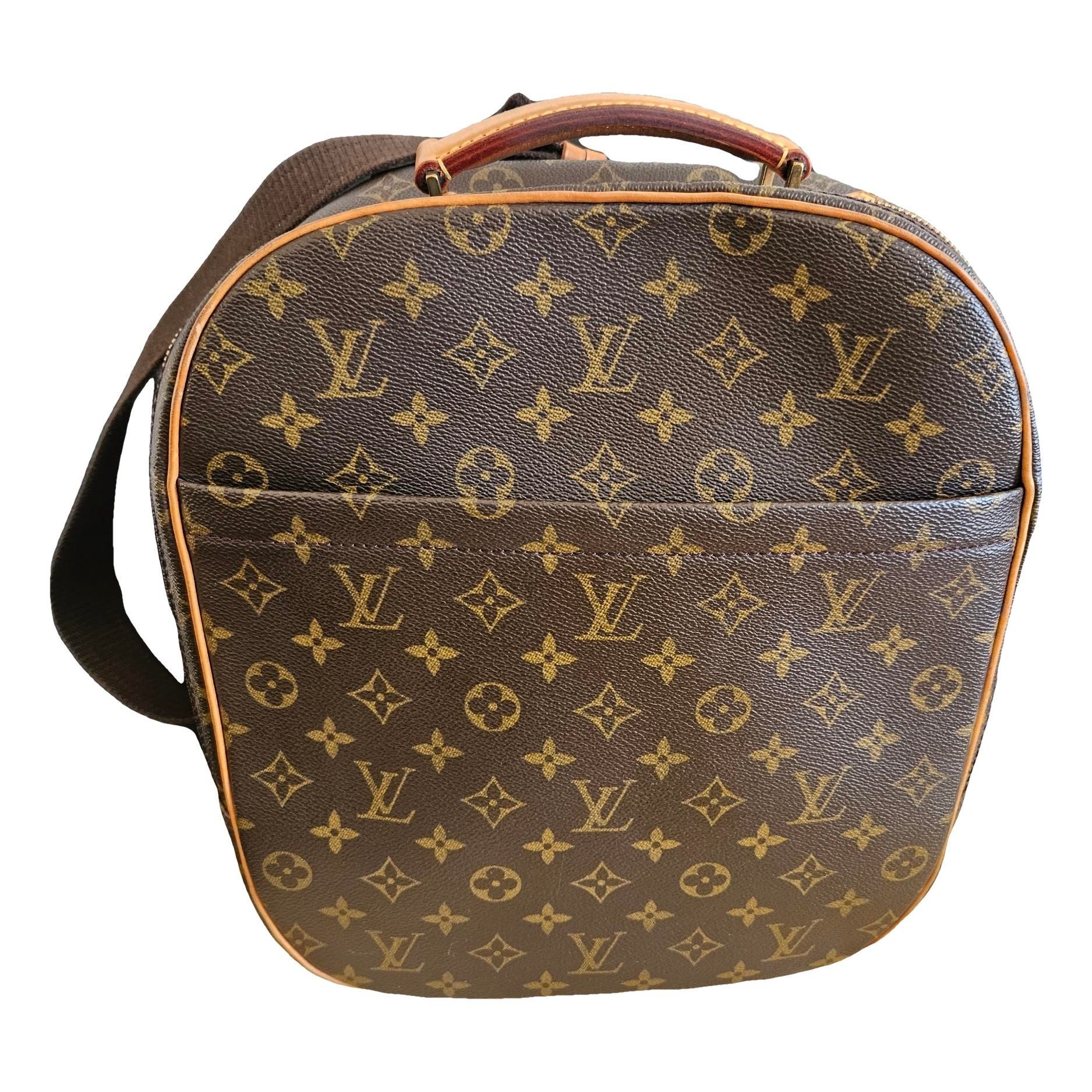 Packall leather backpack