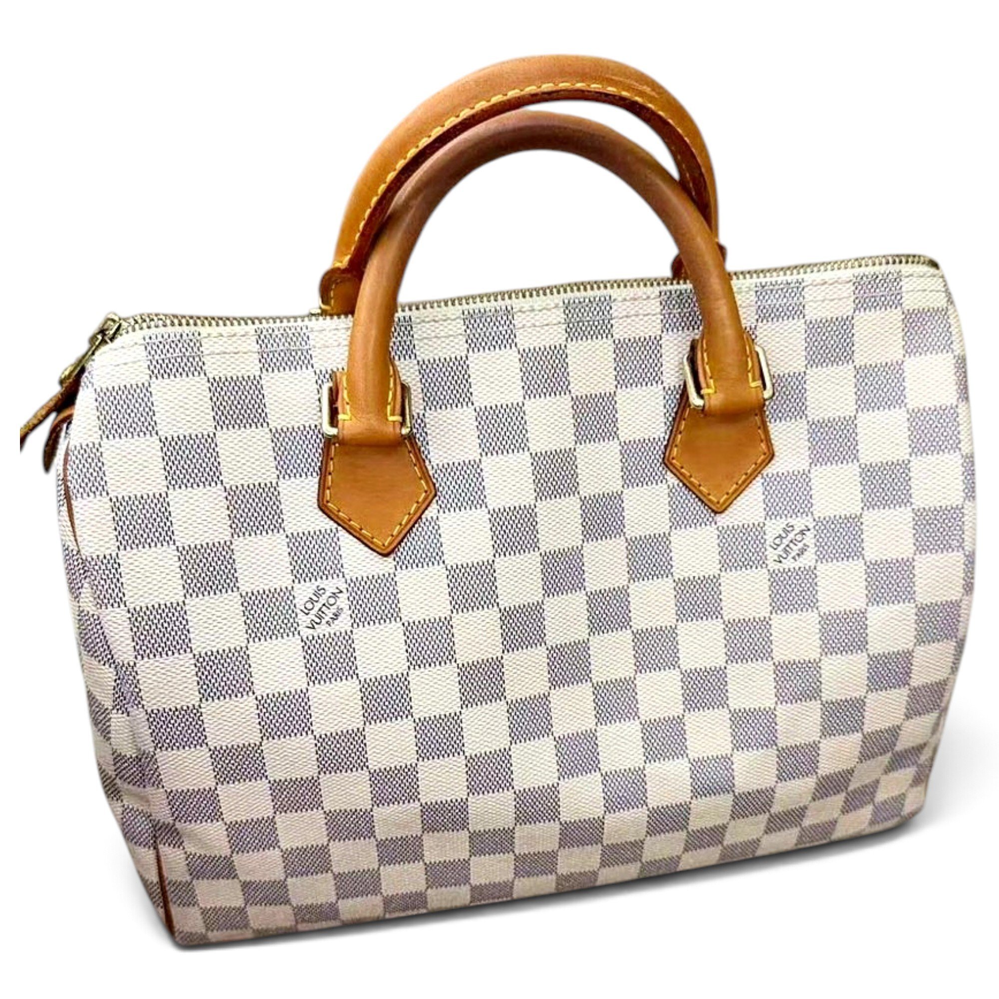 Louis Vuitton Speedy leather handbag