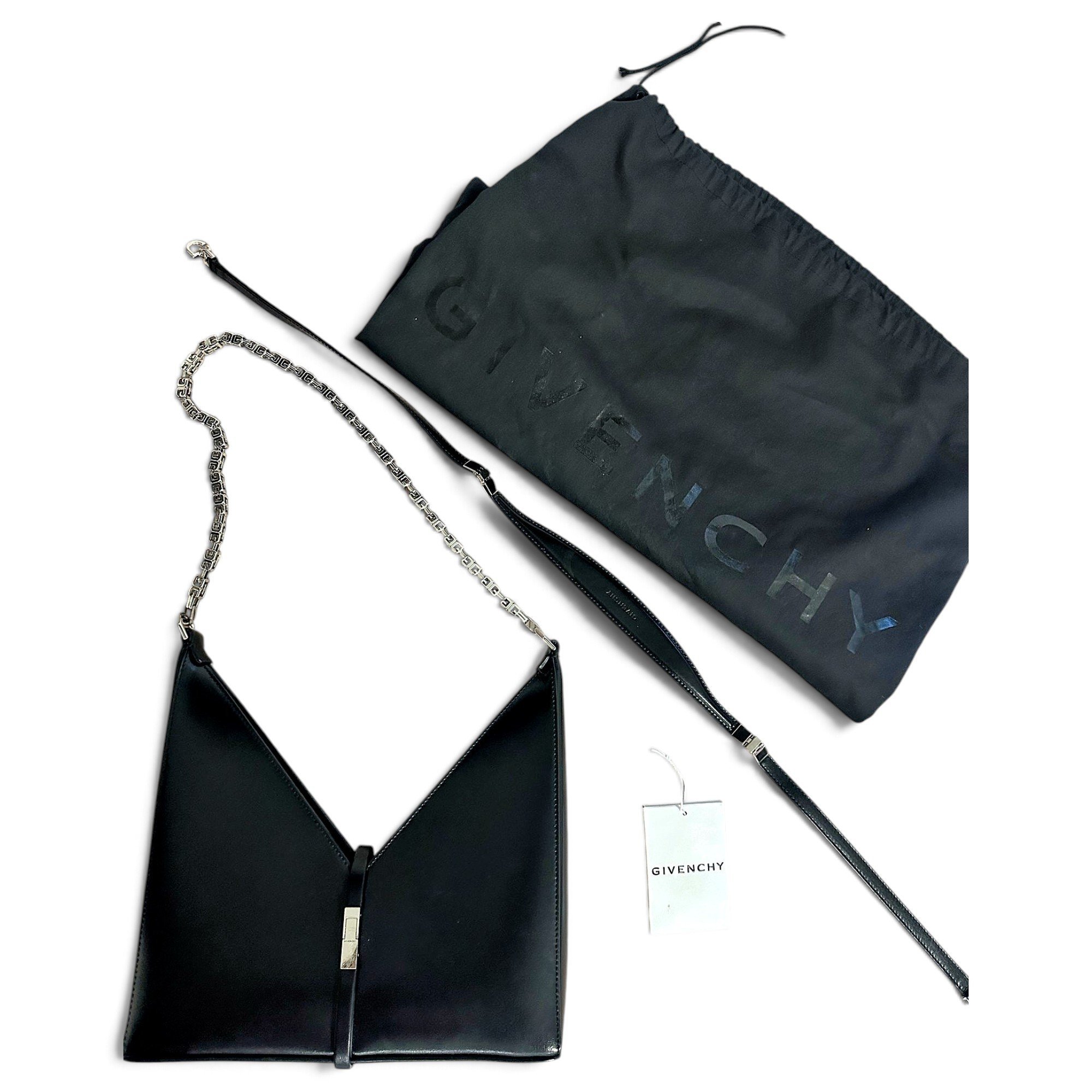 Cut Out leather handbag