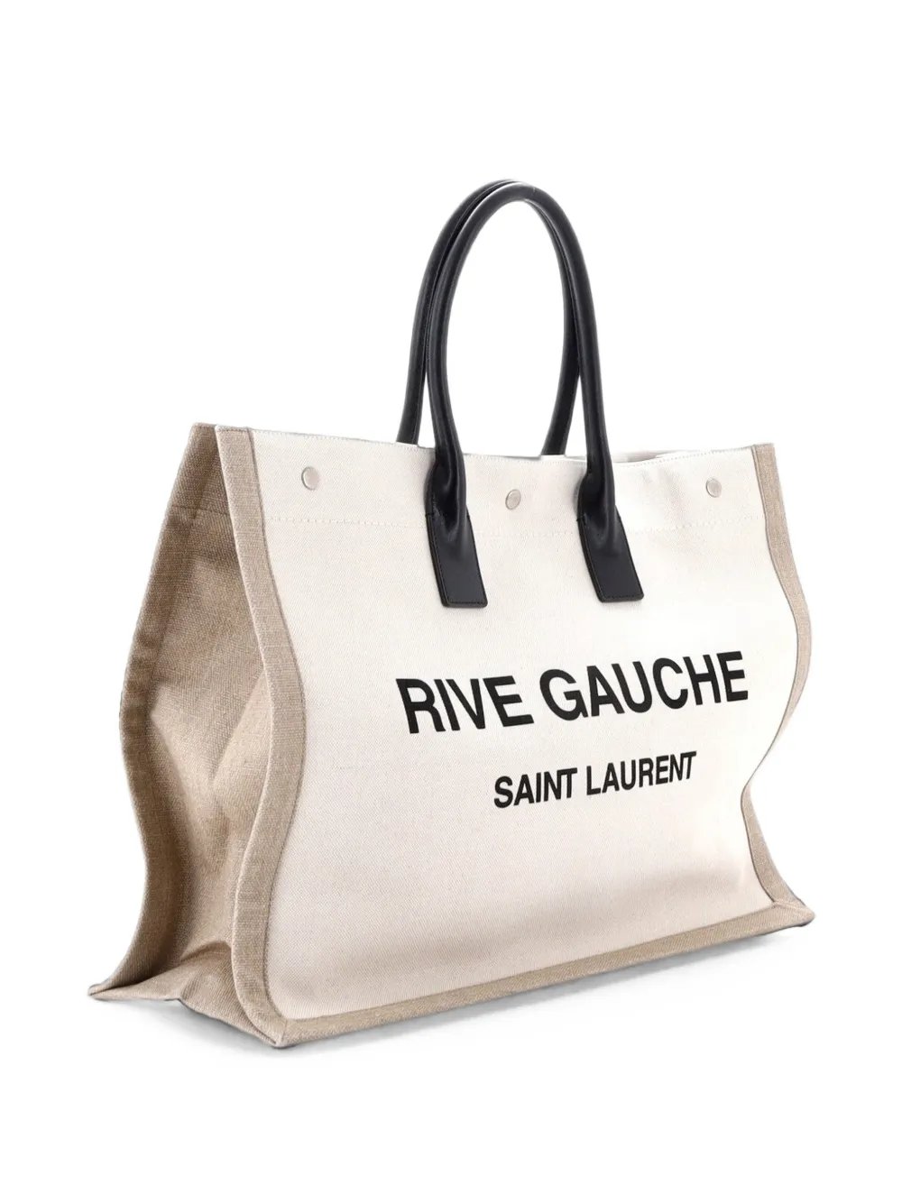 Rive Gauche Shopper Canvas Large tote bag