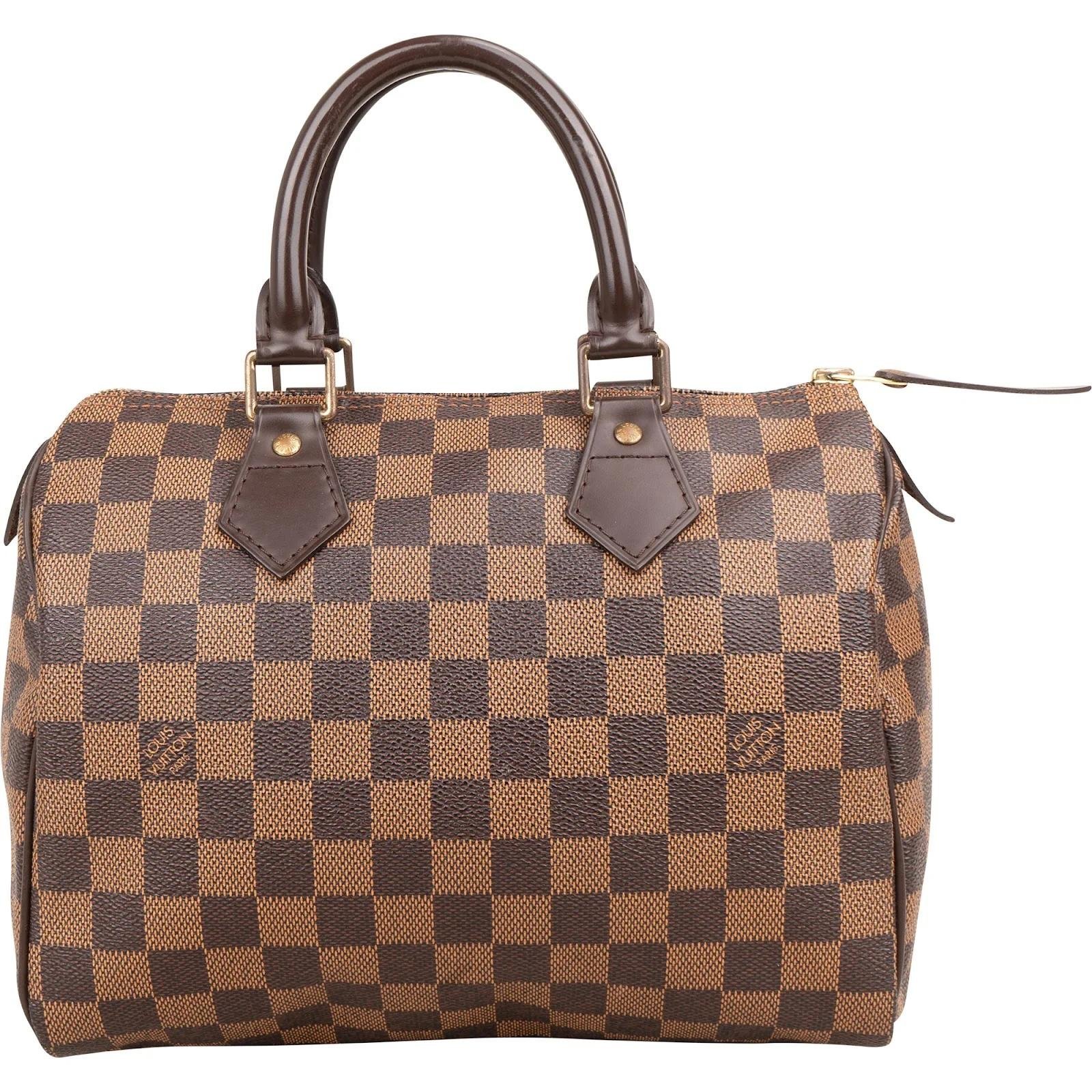 Speedy leather handbag