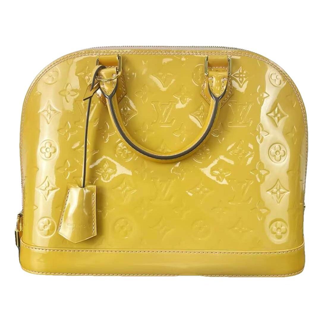 Alma patent leather handbag