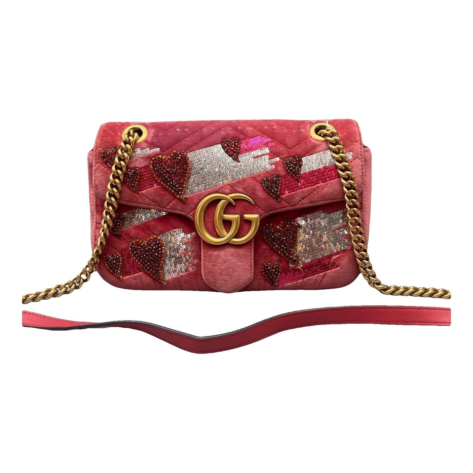 Marmont velvet handbag