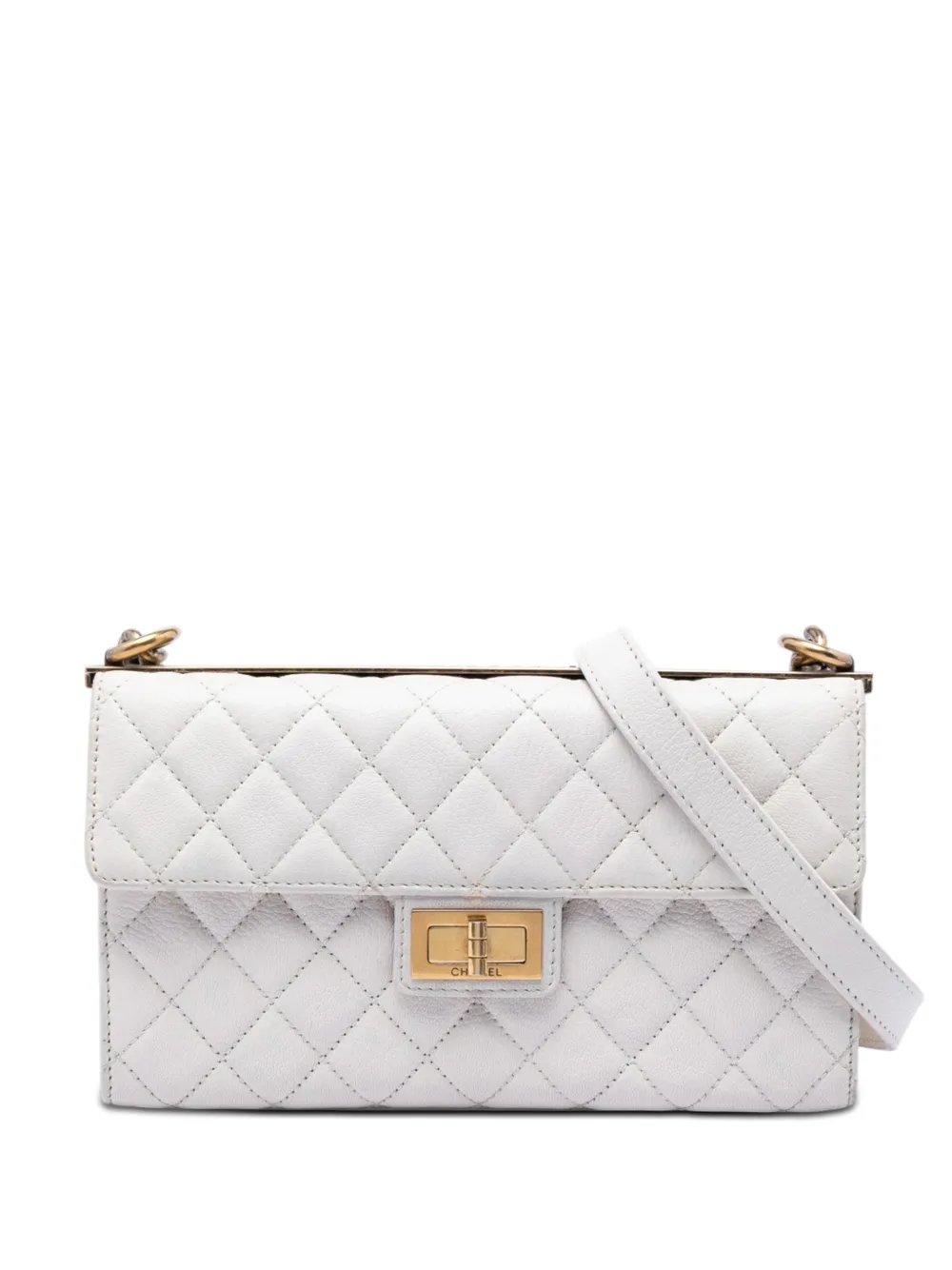 2012-2013 Medium Quilted Goatskin Reissue 2.55 Rita Flap crossbody bag