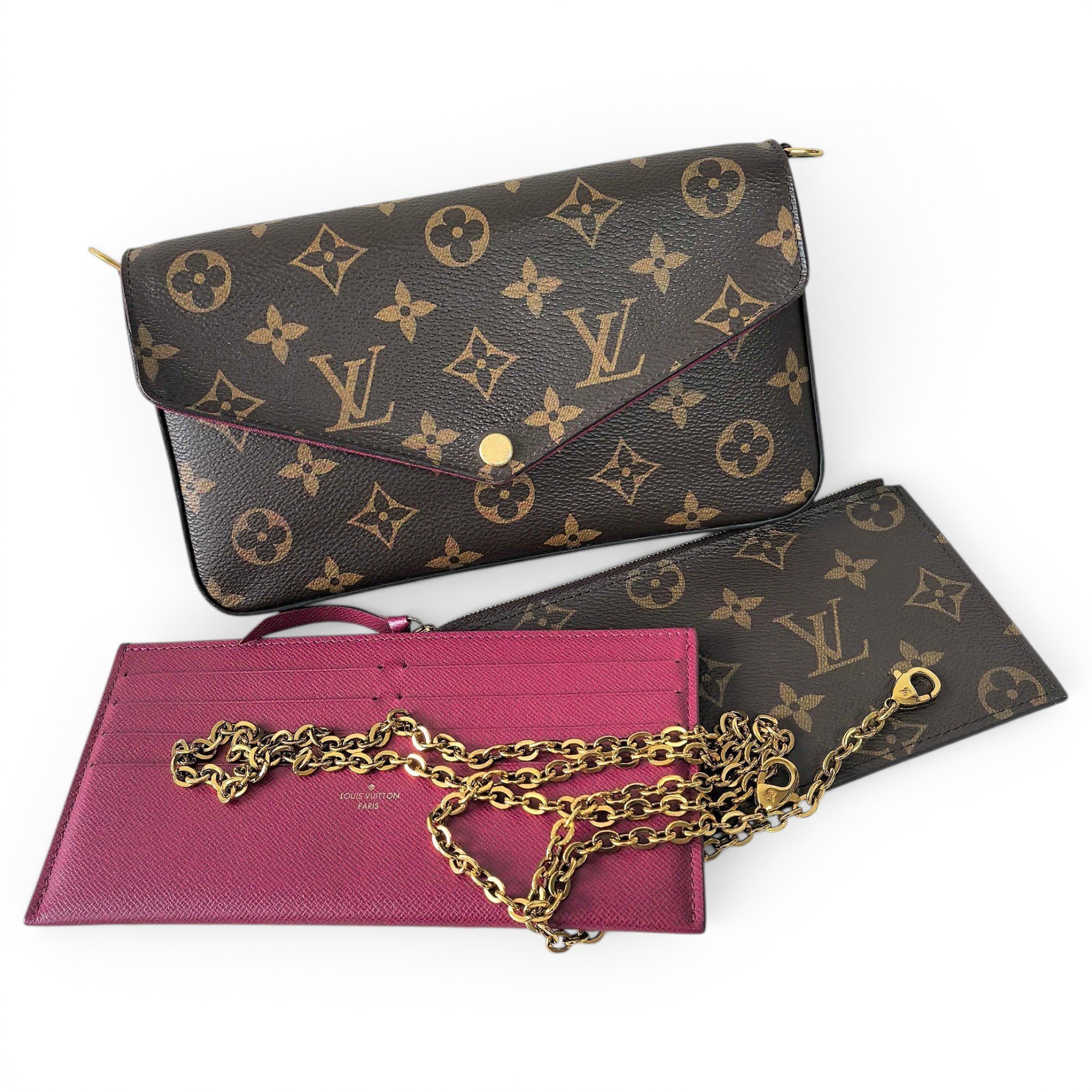 Félicie leather crossbody bag