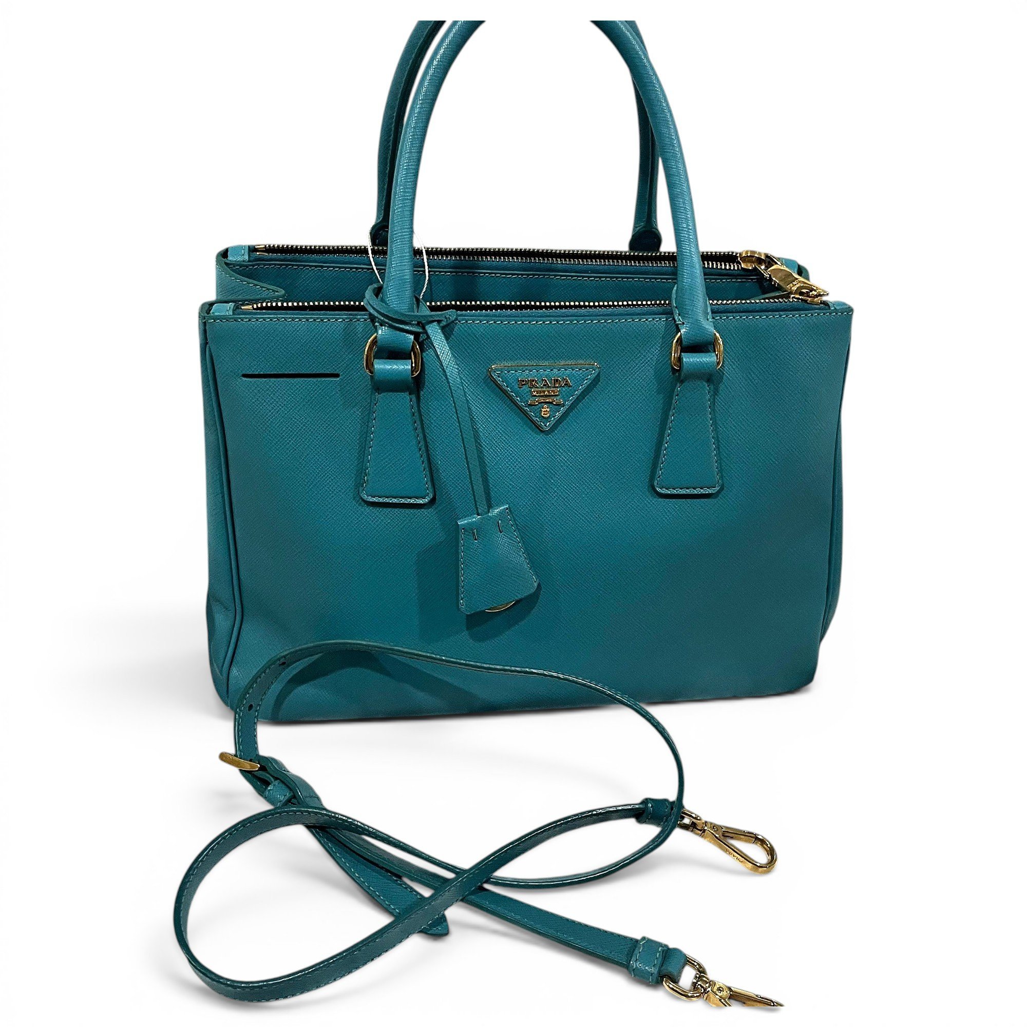 Galleria leather handbag