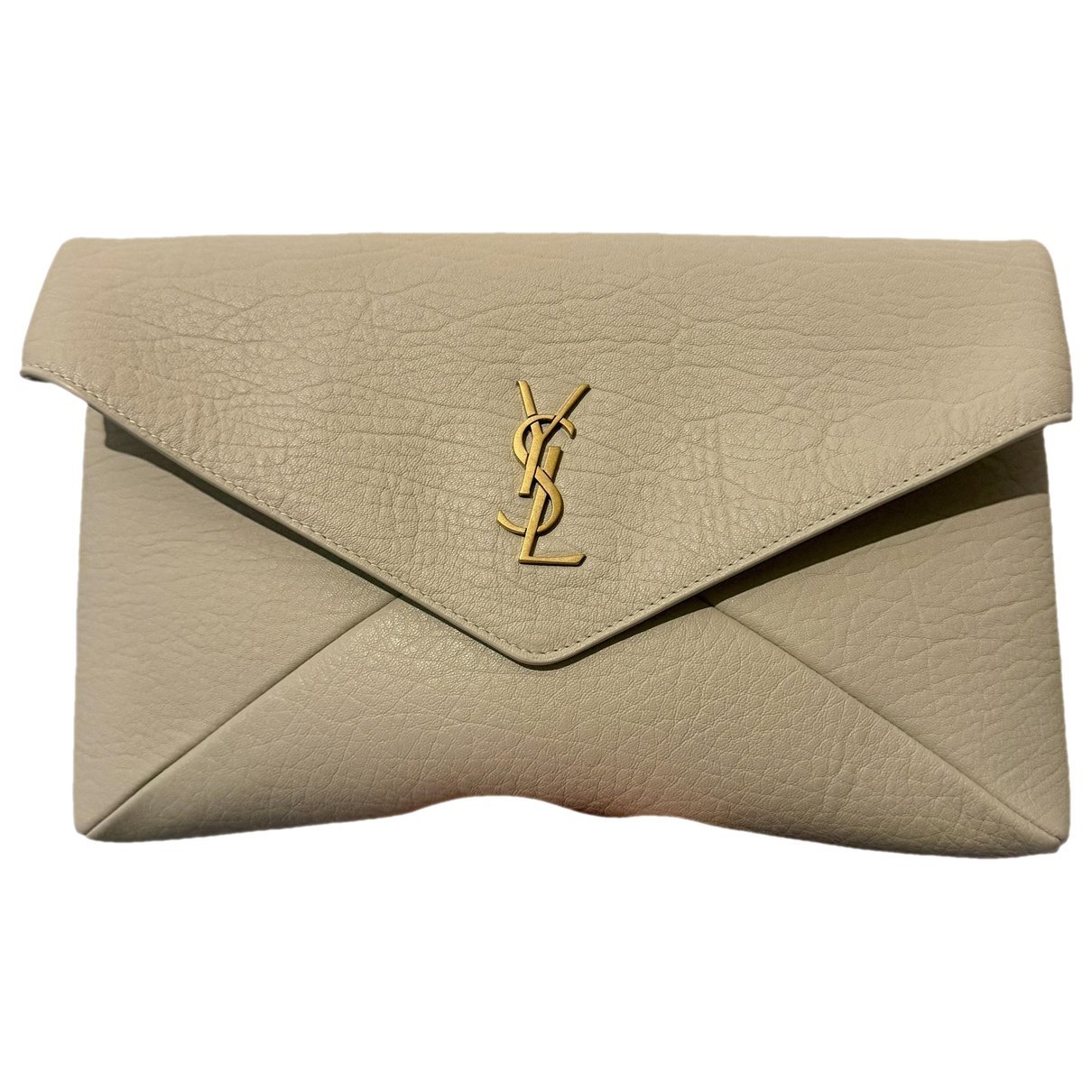 Cassandre leather clutch bag