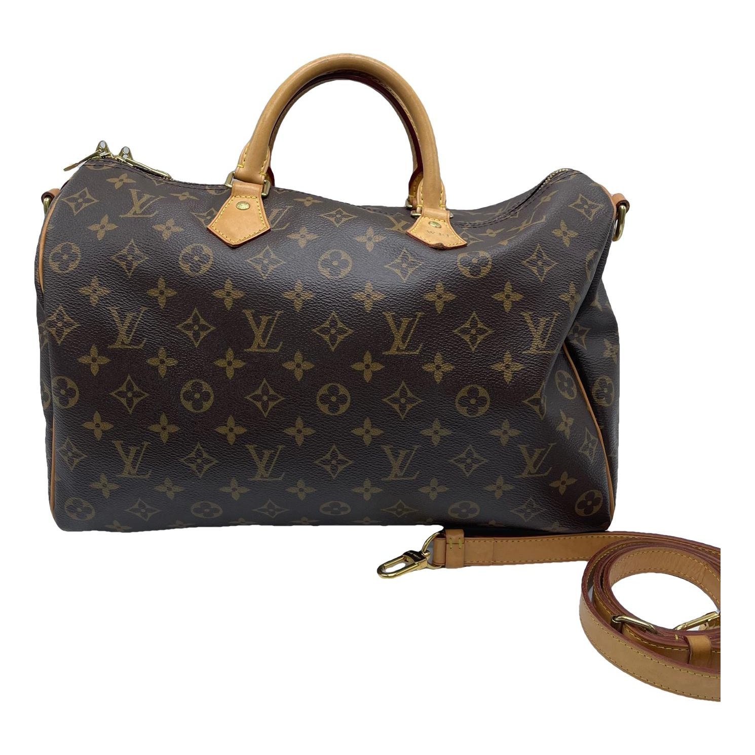 Speedy leather handbag