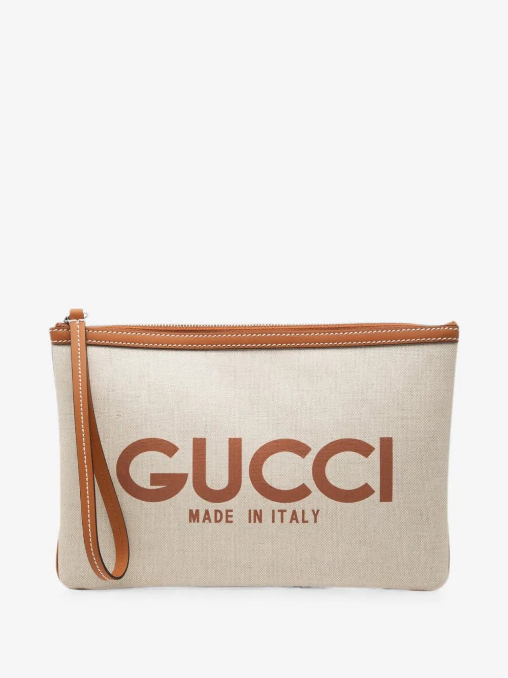 2016-2026 Canvas Logo clutch bag