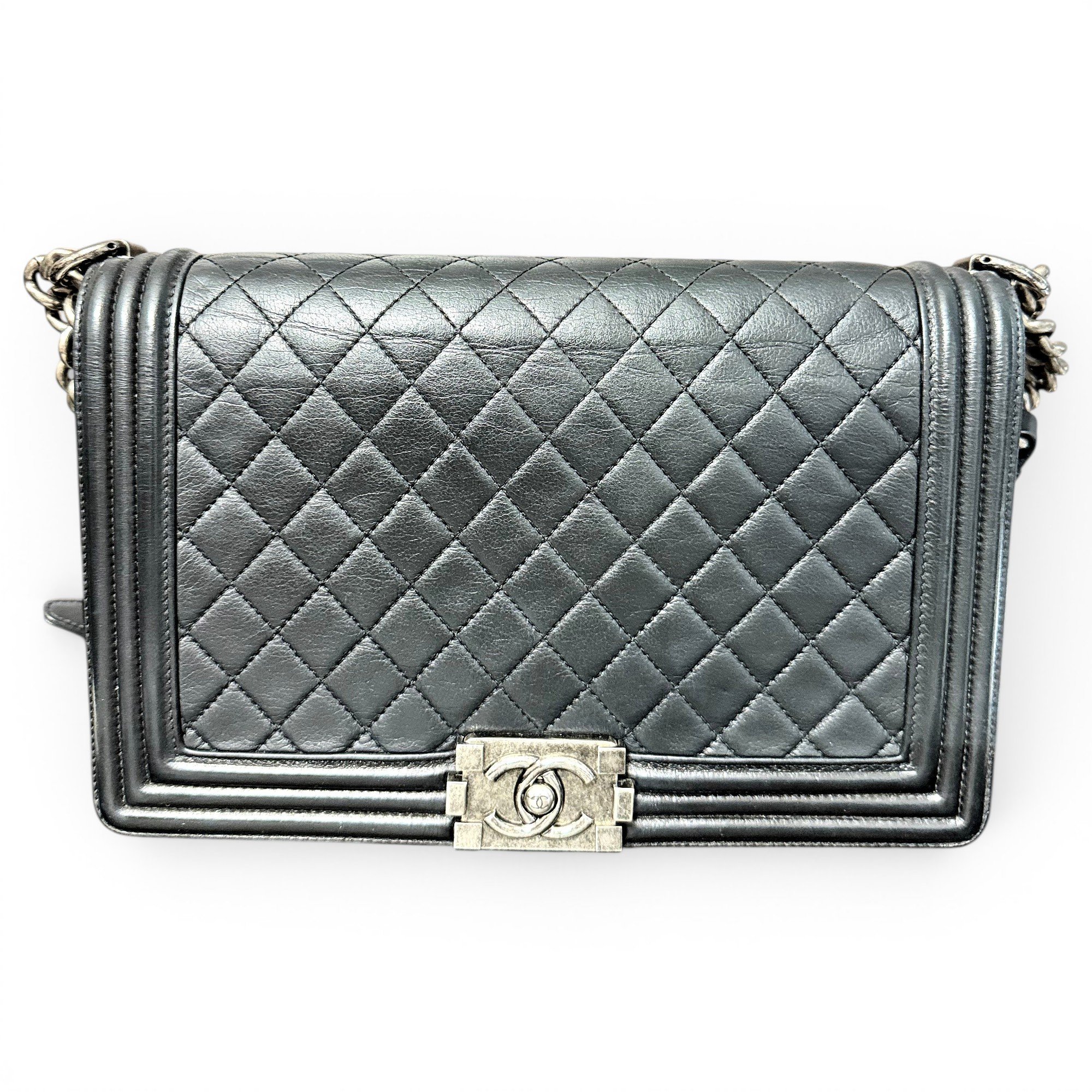 Boy leather handbag