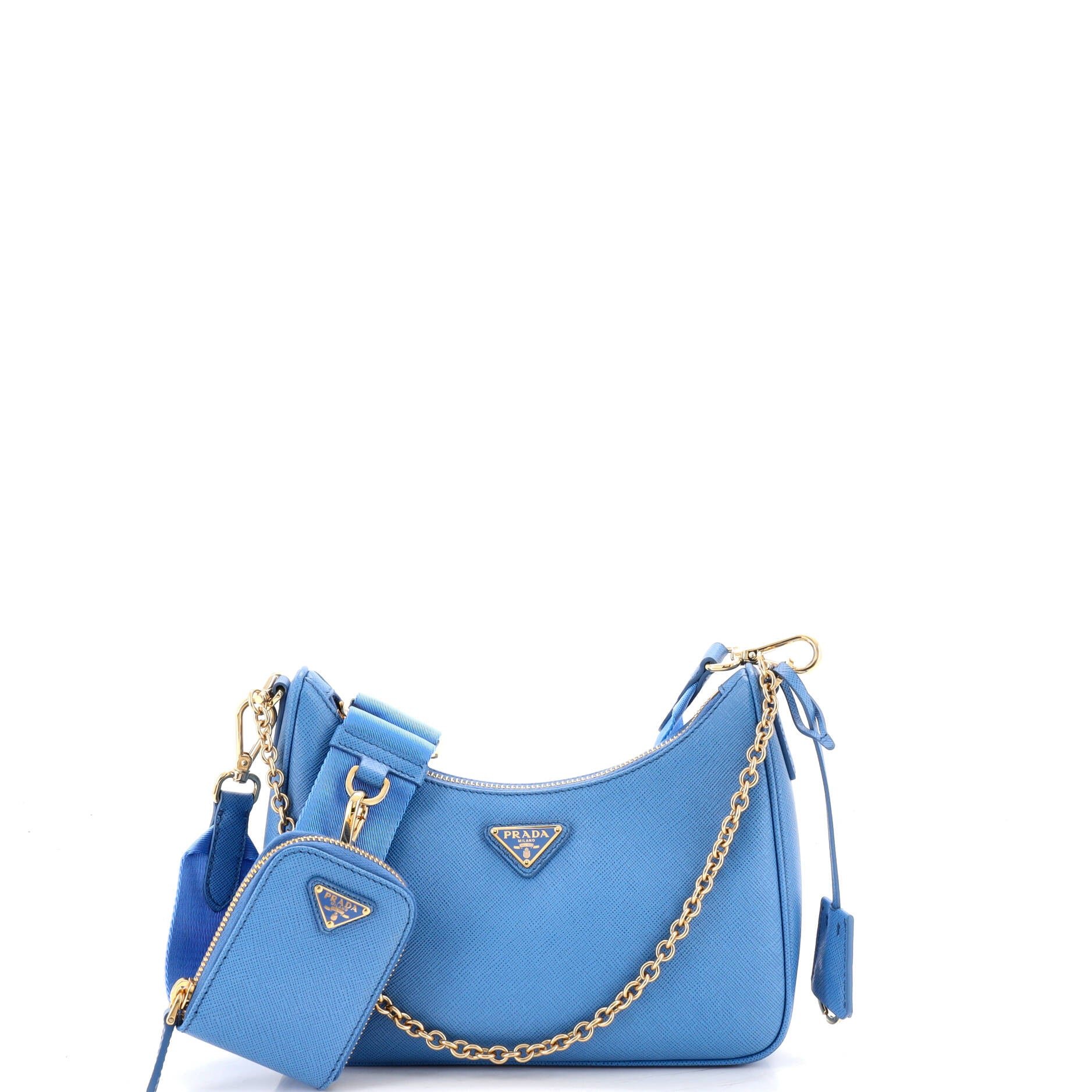 Re-Edition 2005 Shoulder Bag Saffiano Leather Small