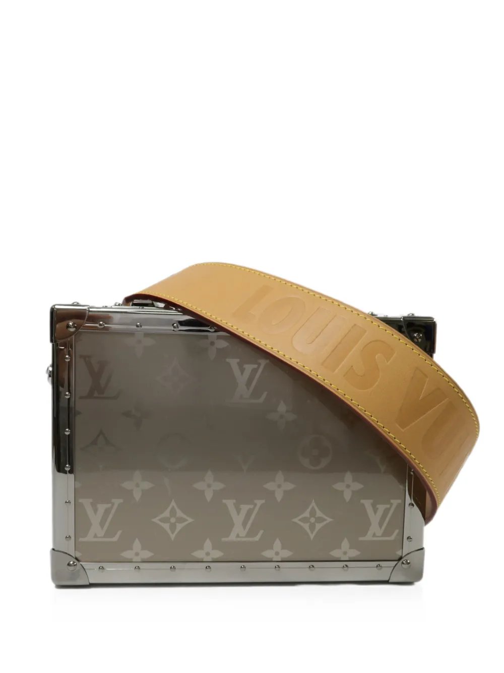 Monogram Titanium Clutch Box shoulder bag