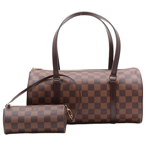 Louis Vuitton Papillon pony-style calfskin handbag