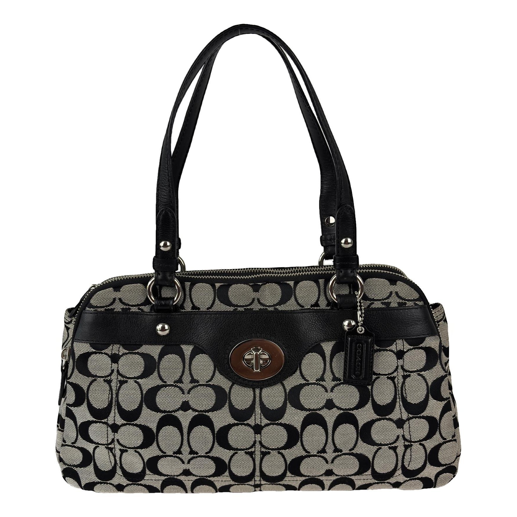 Signature Sufflette cloth handbag