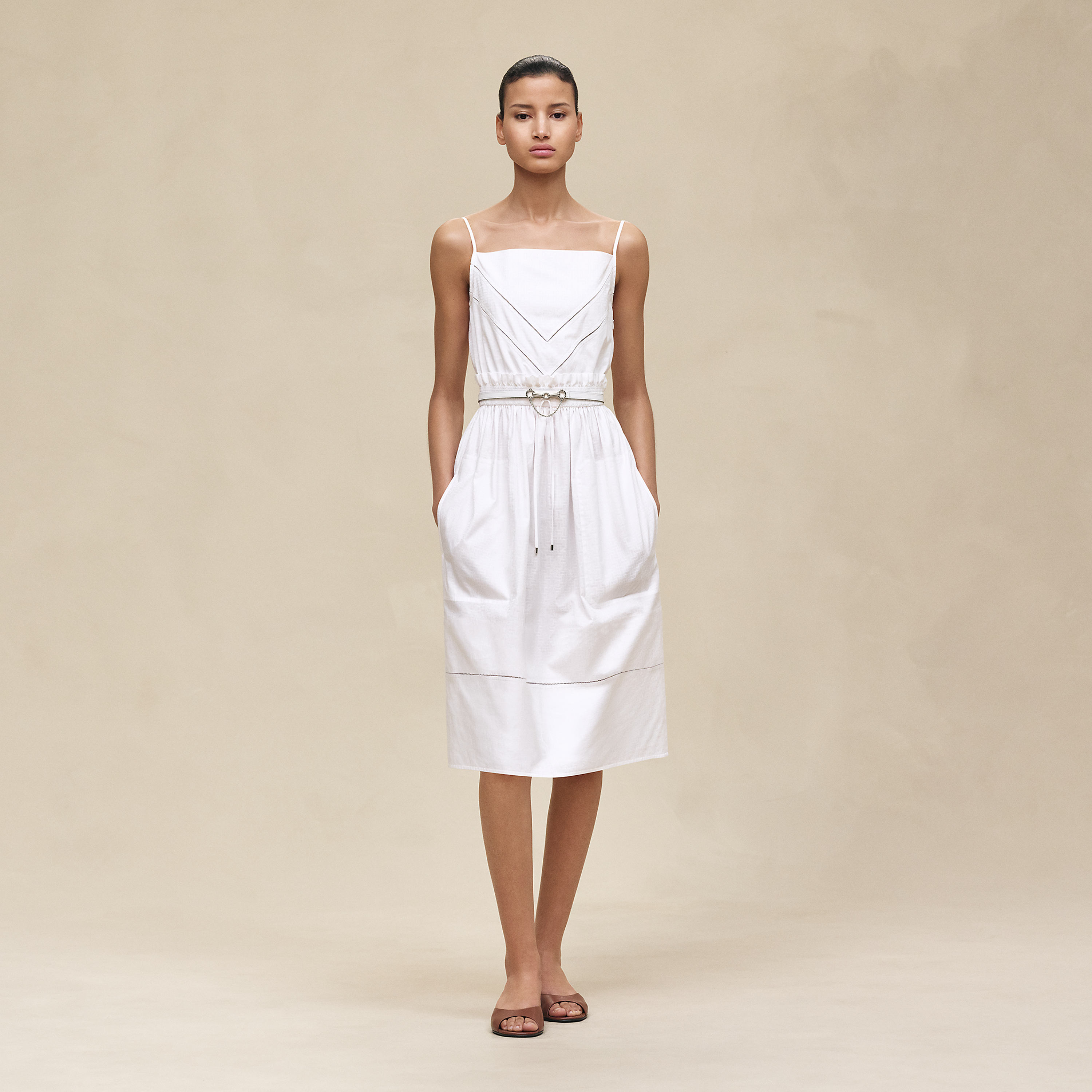 "Mosaique" pouch dress