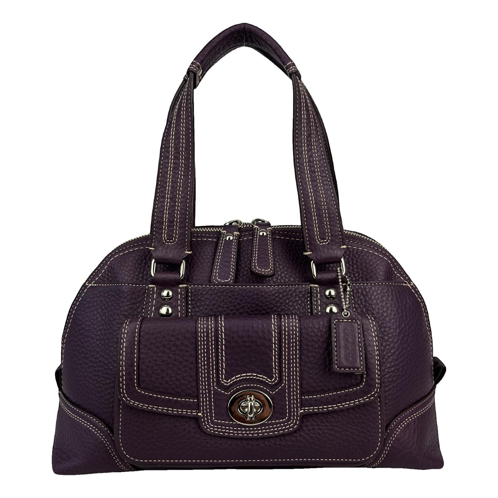 Signature Sufflette leather handbag