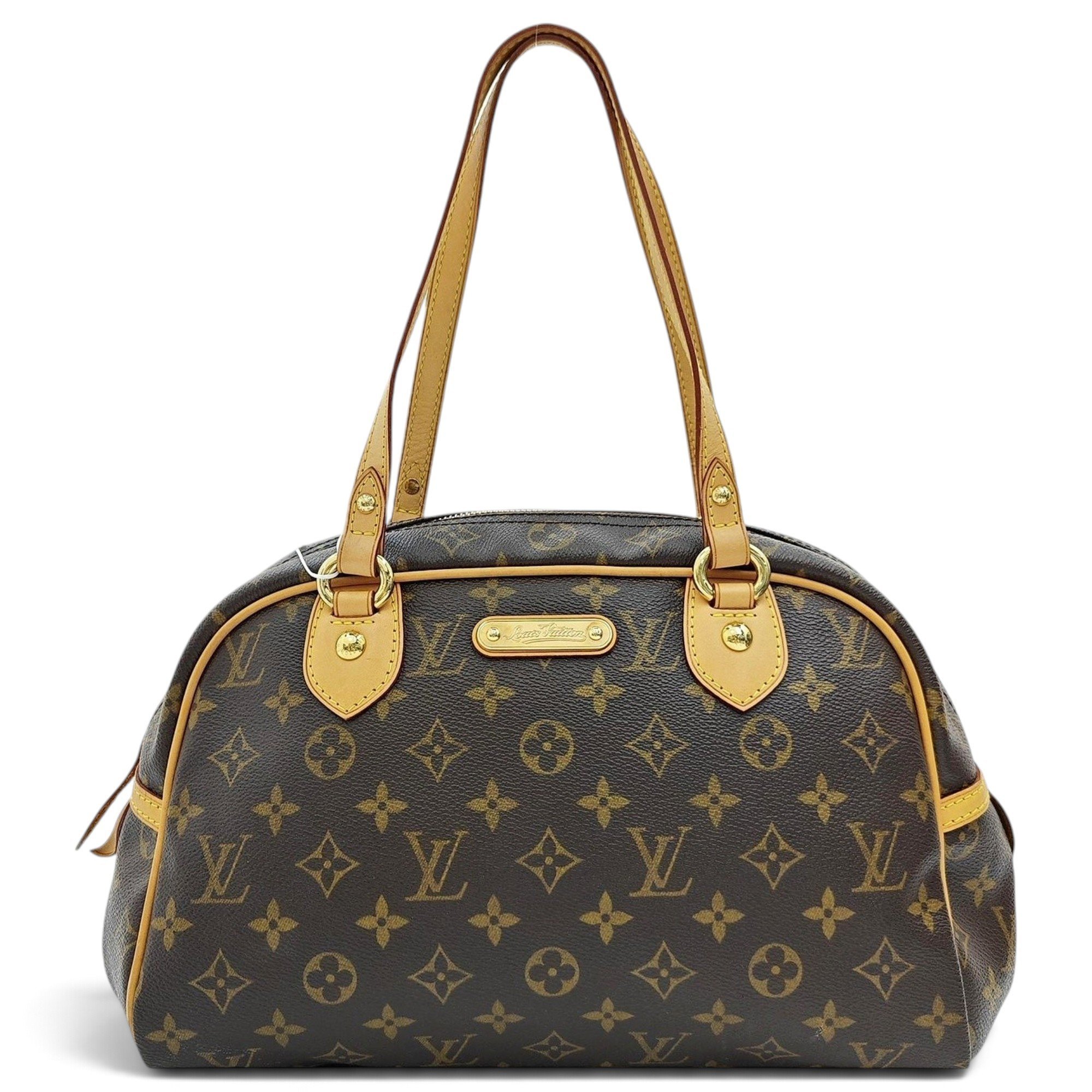 Montorgueil leather handbag