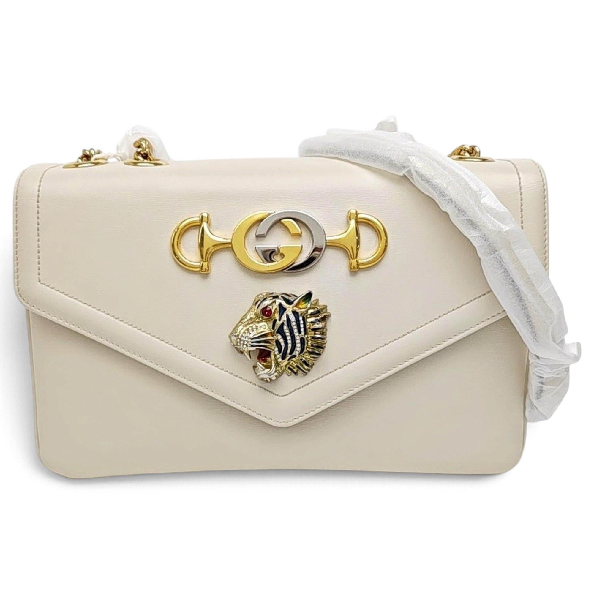 Rajah leather handbag