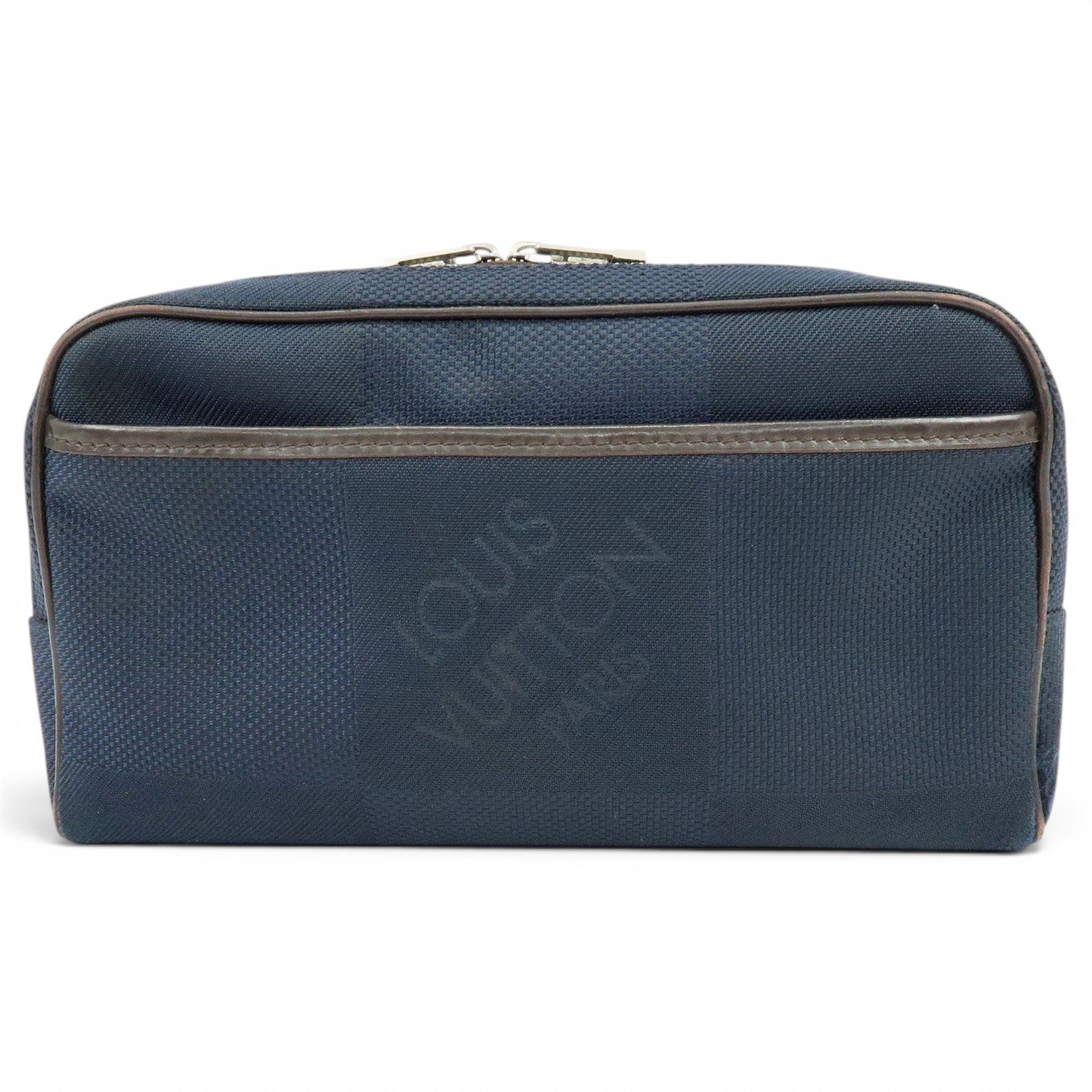 Leather vanity case