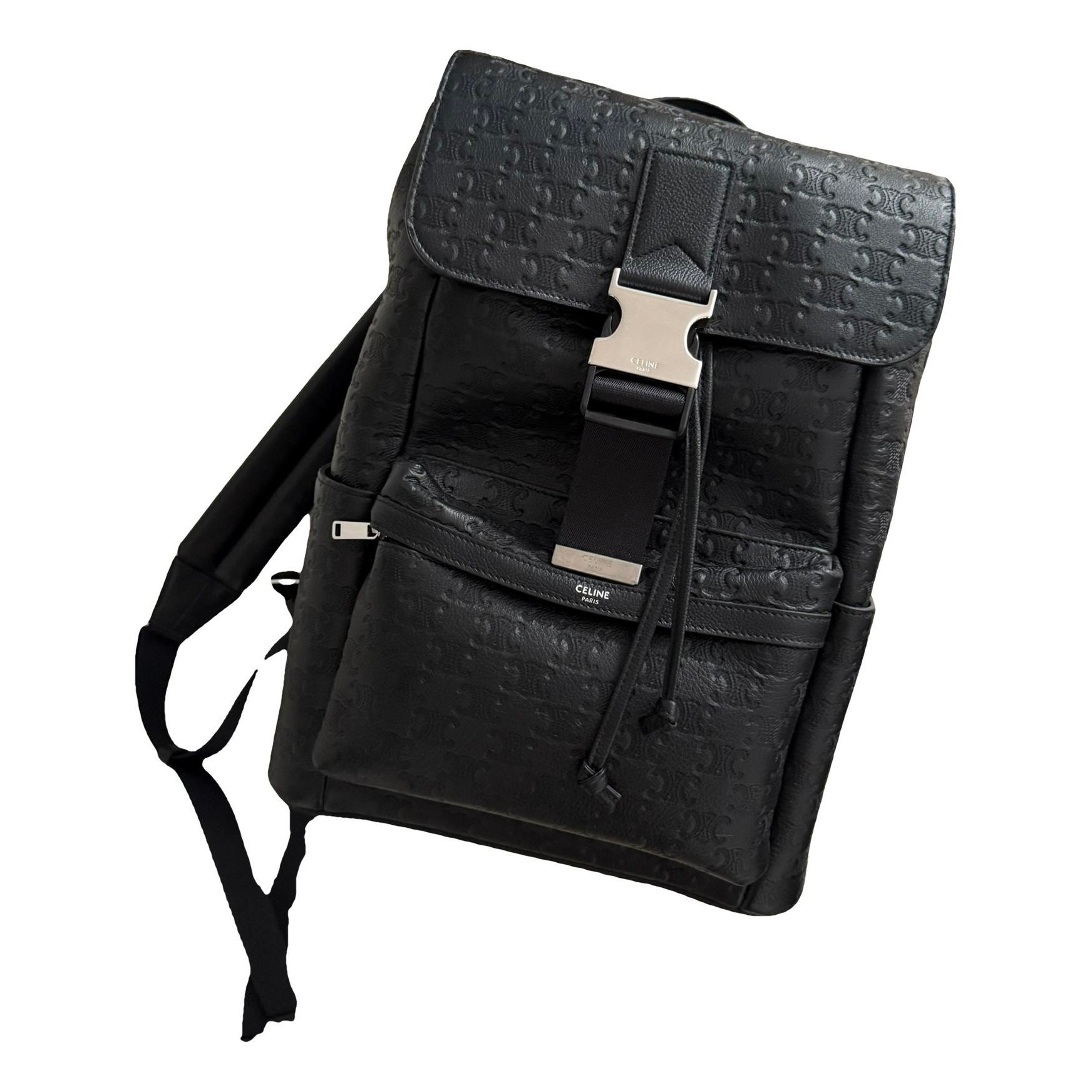 Folco leather backpack