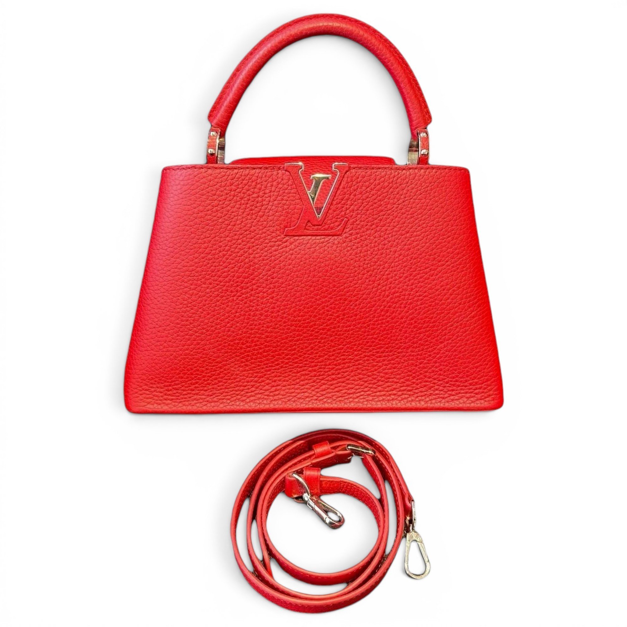 Capucines leather handbag