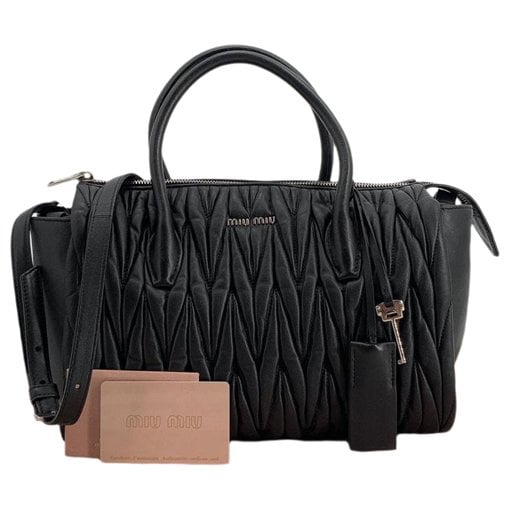 Leather handbag