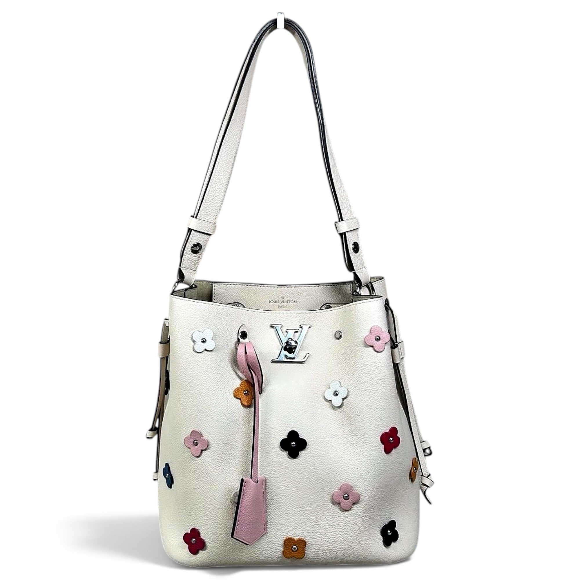 Lockme leather handbag