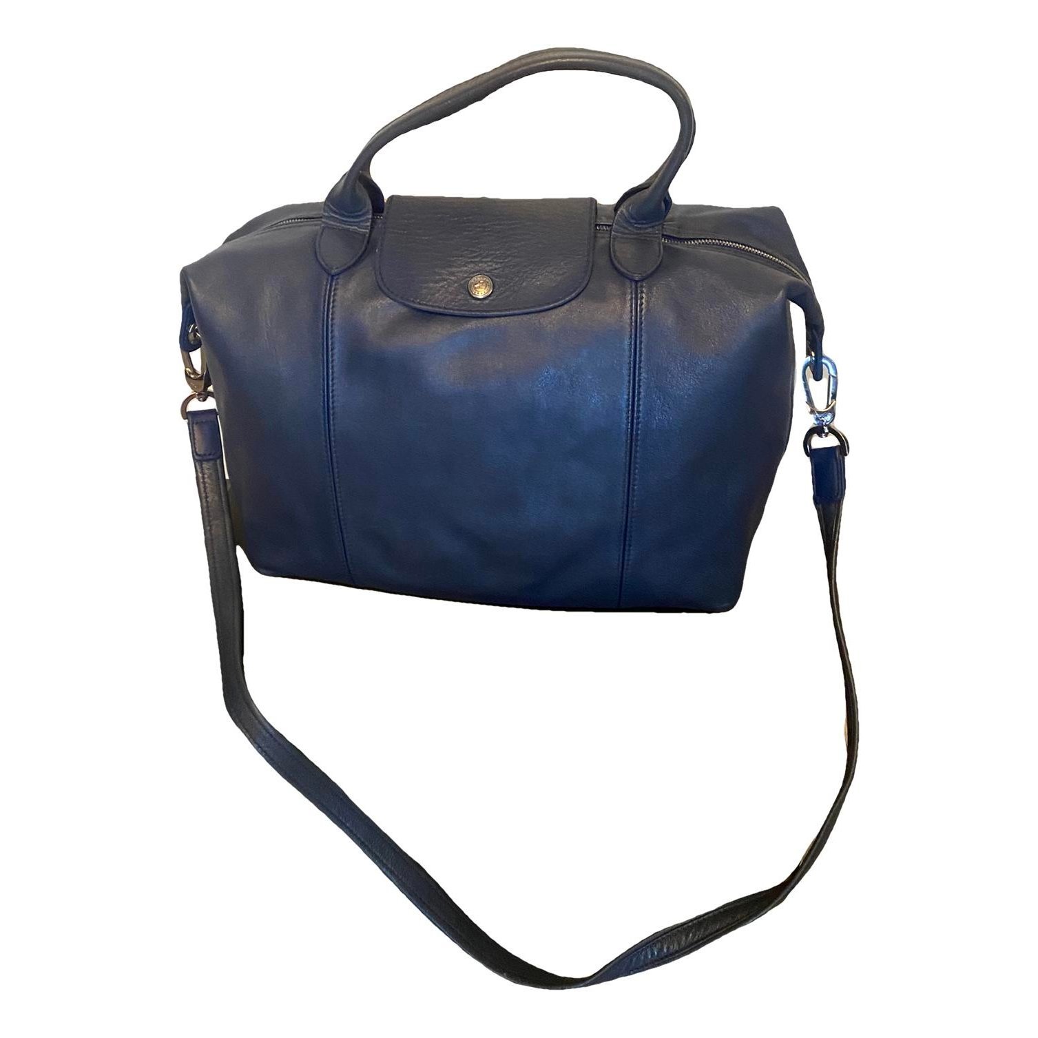 Pliage leather handbag