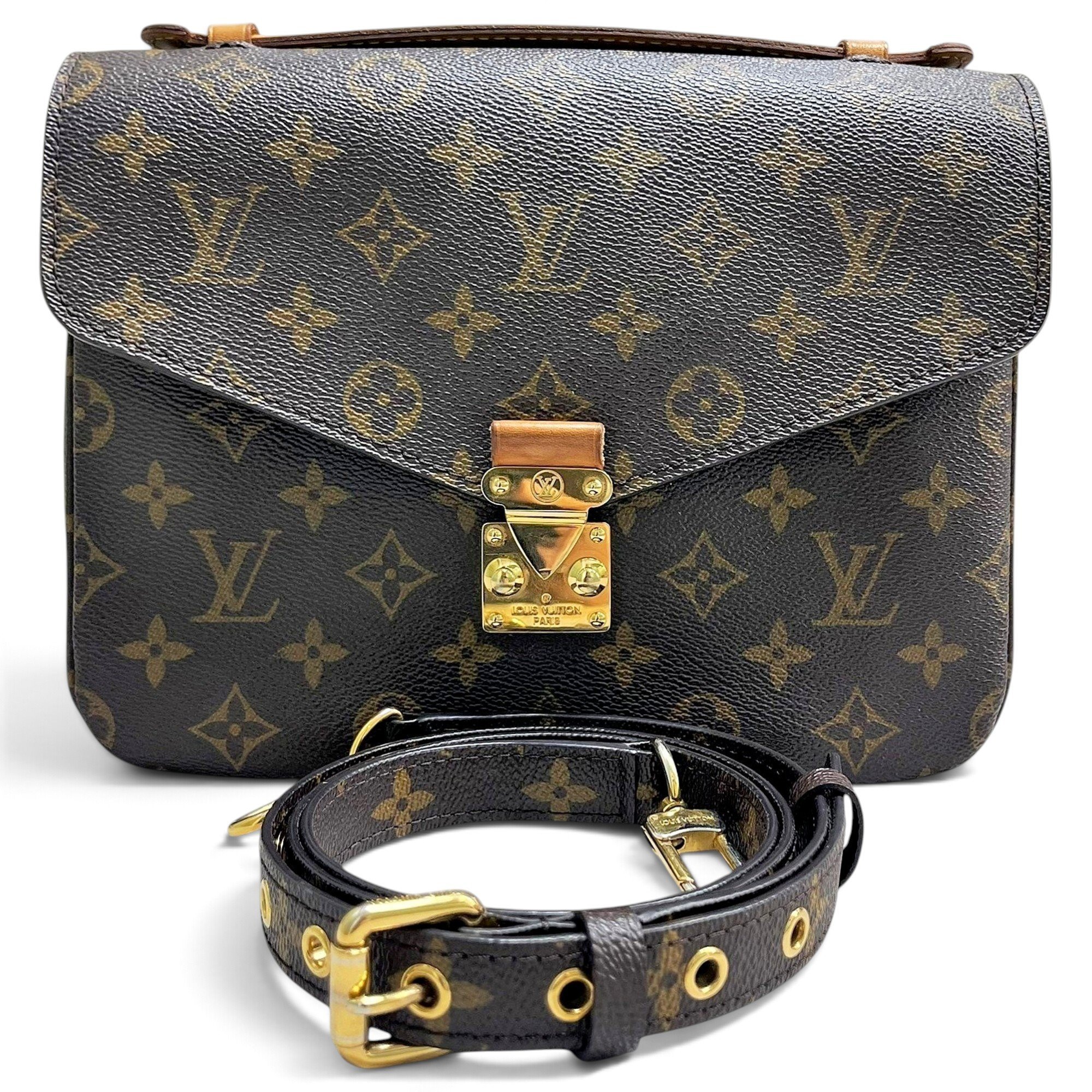 Louis Vuitton Metis leather handbag