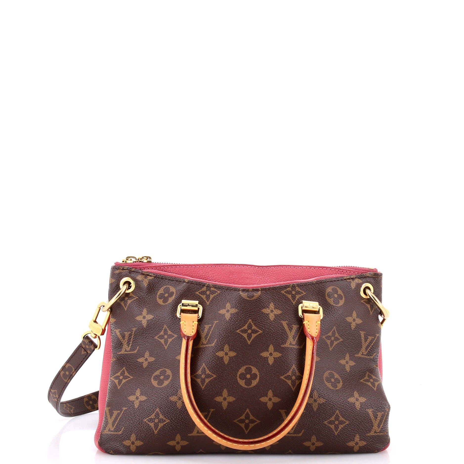 Pallas Tote Monogram Canvas with Leather BB