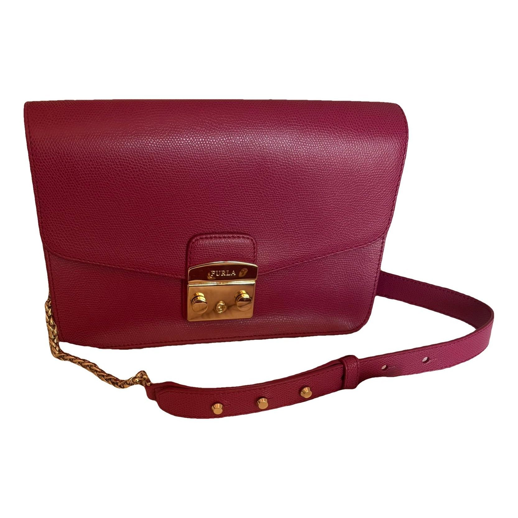 Metropolis leather handbag