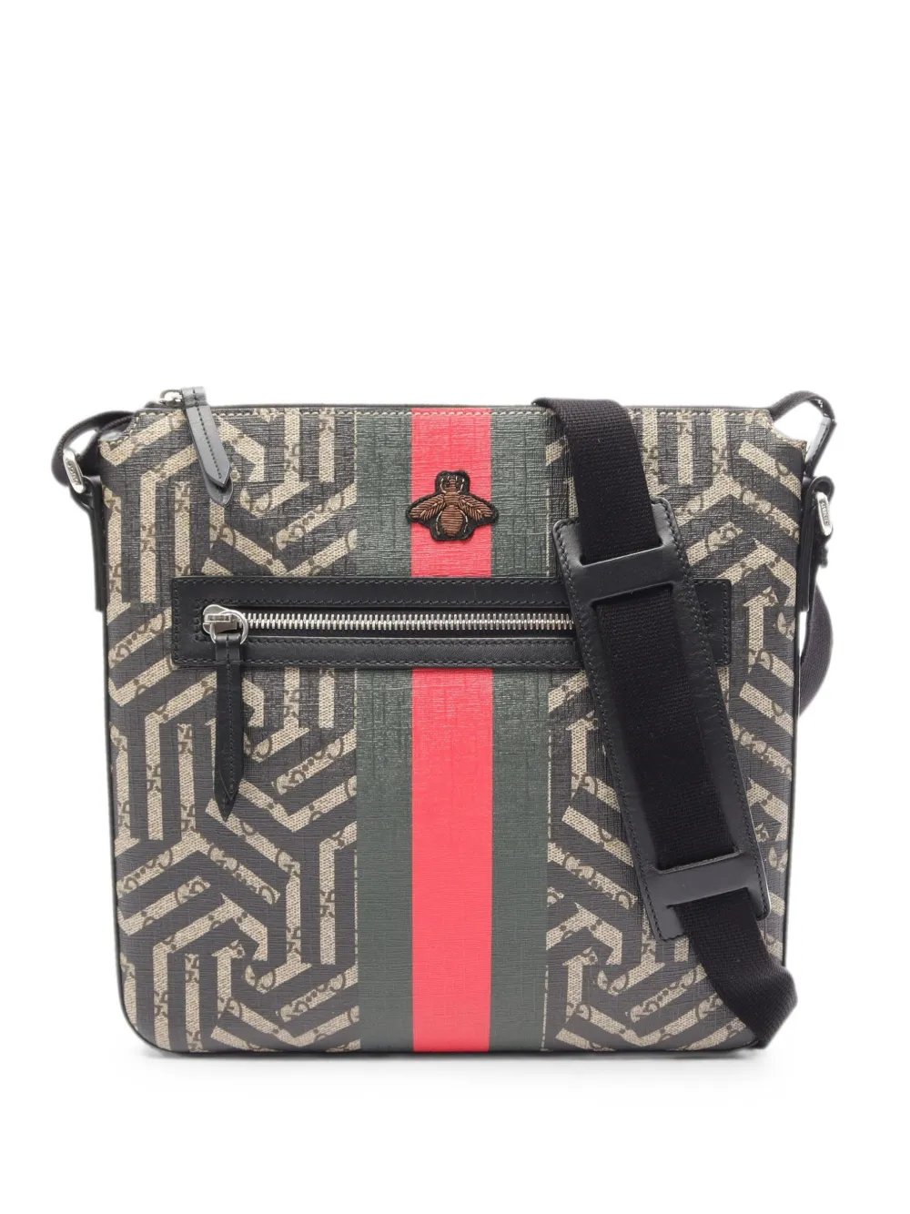 2010s Medium GG Kaleido bee shoulder bag