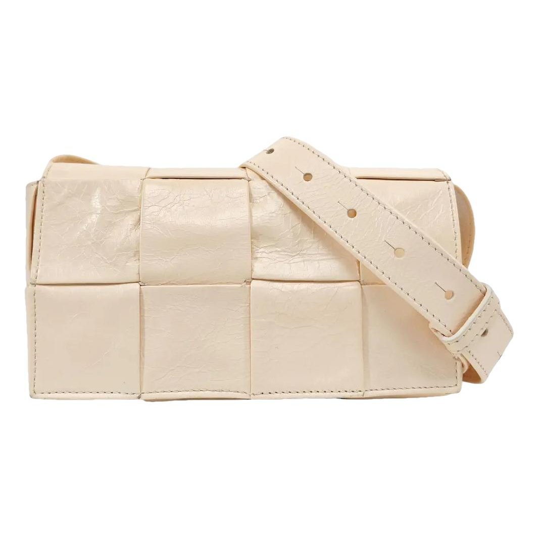 Cassette leather crossbody bag