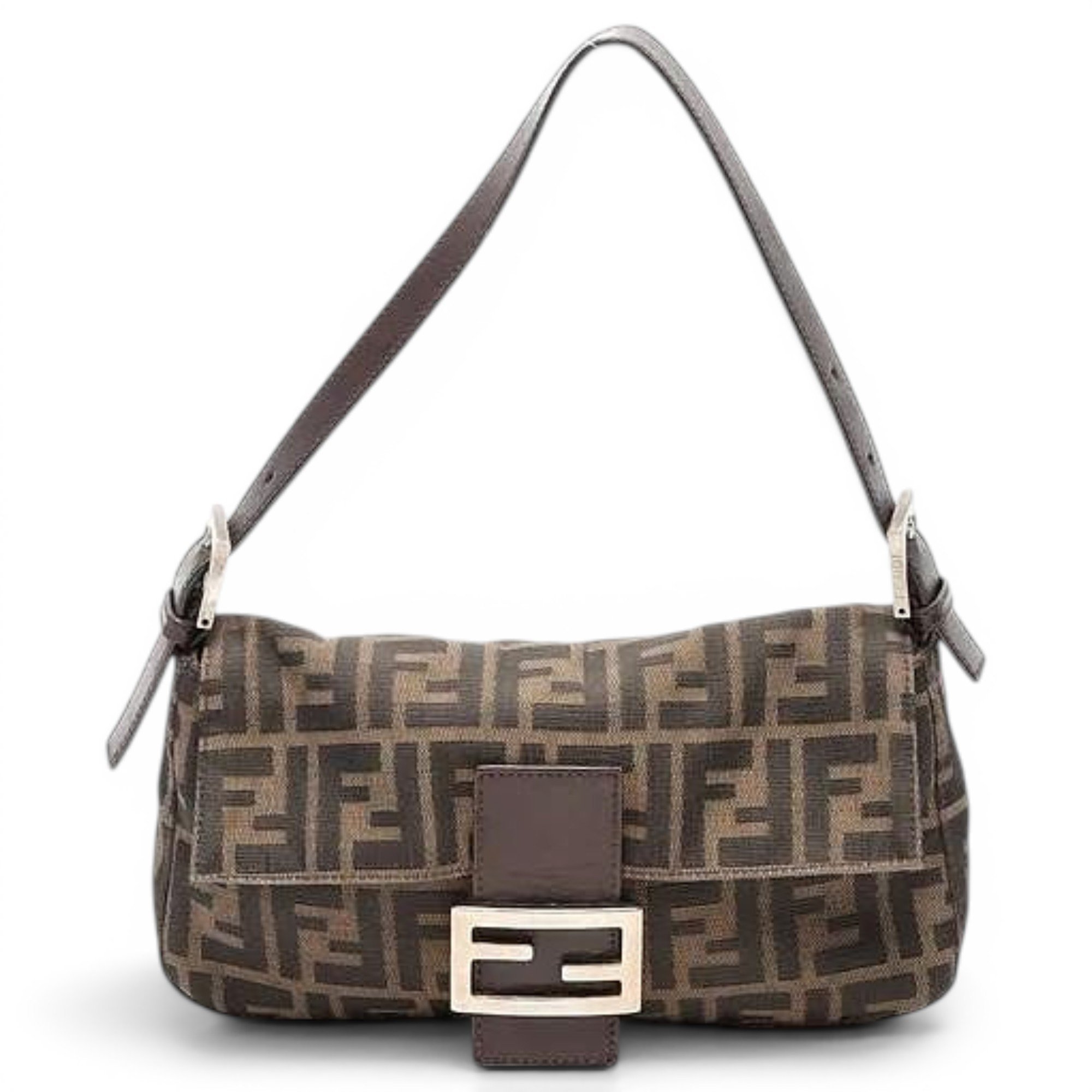 Baguette leather handbag