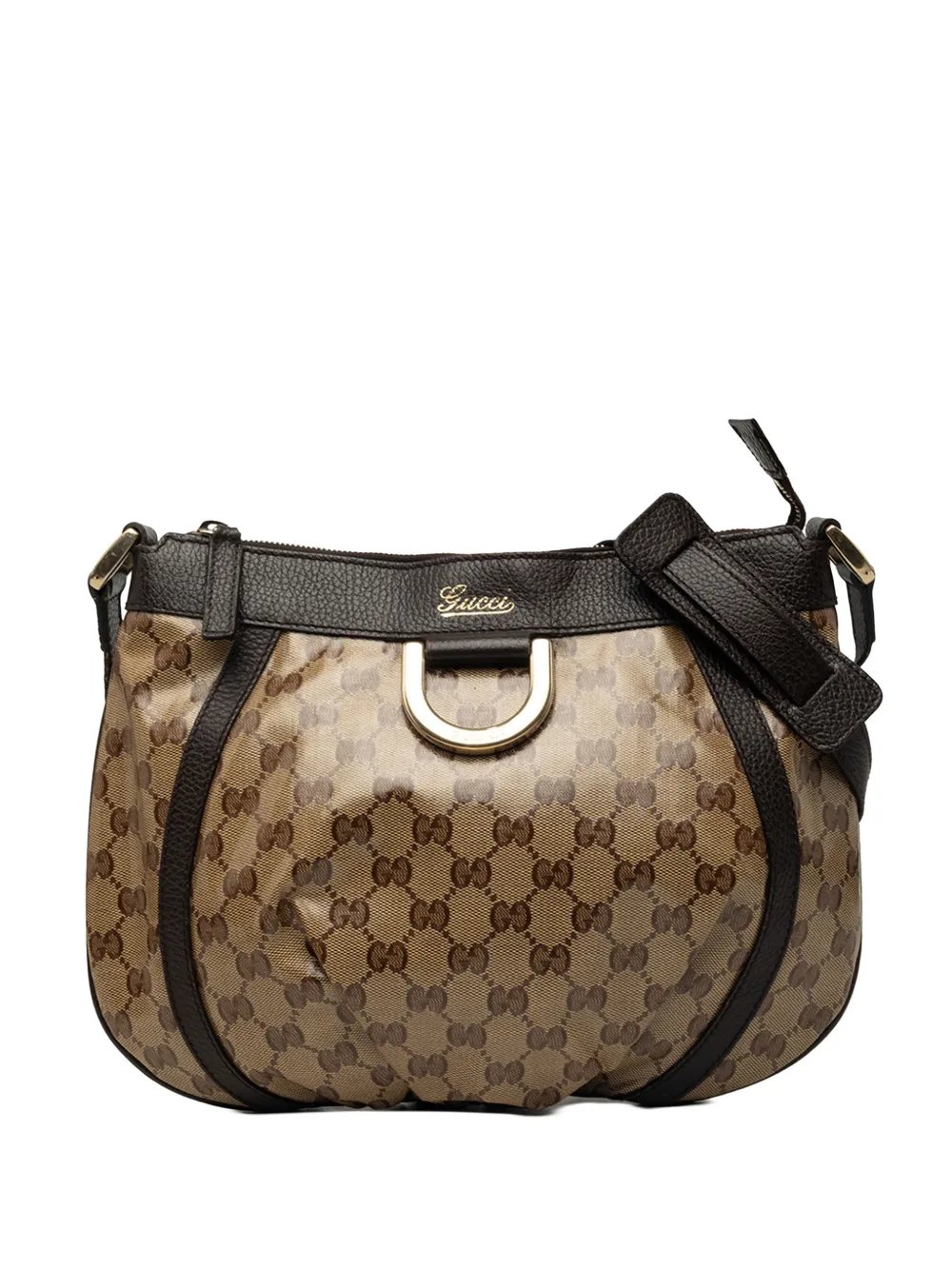 2000-2015 GG Crystal Abbey D Ring crossbody bag
