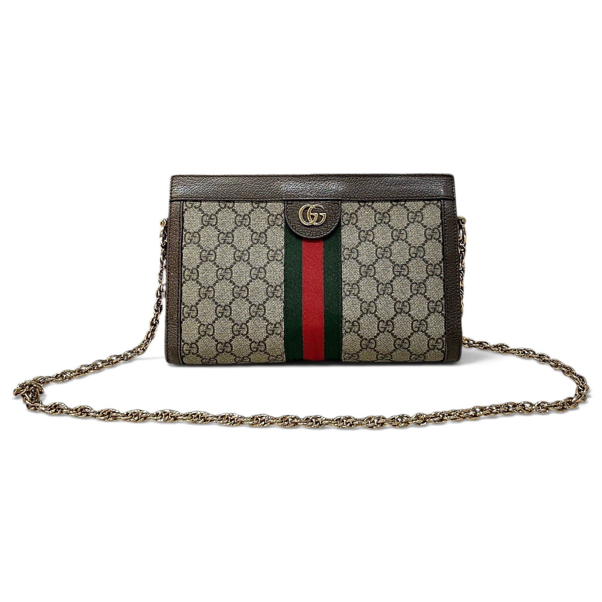 Ophidia leather handbag
