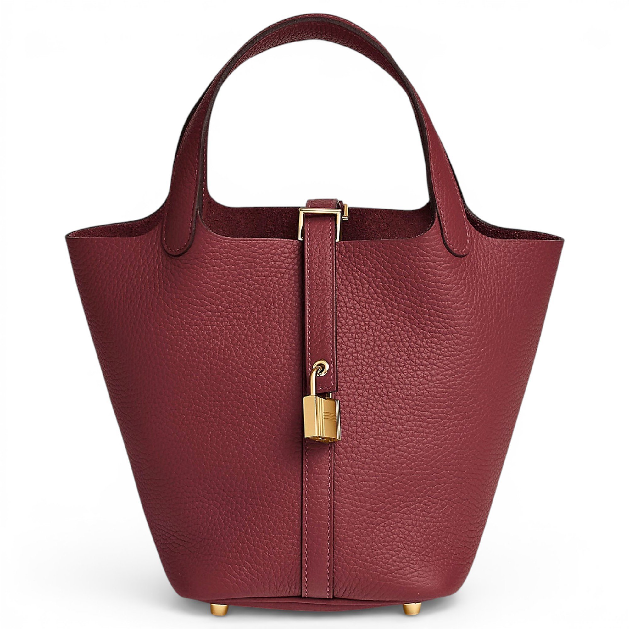 Picotin leather handbag