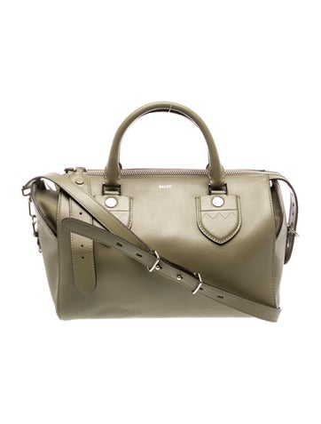 Leather Top Handle Bag