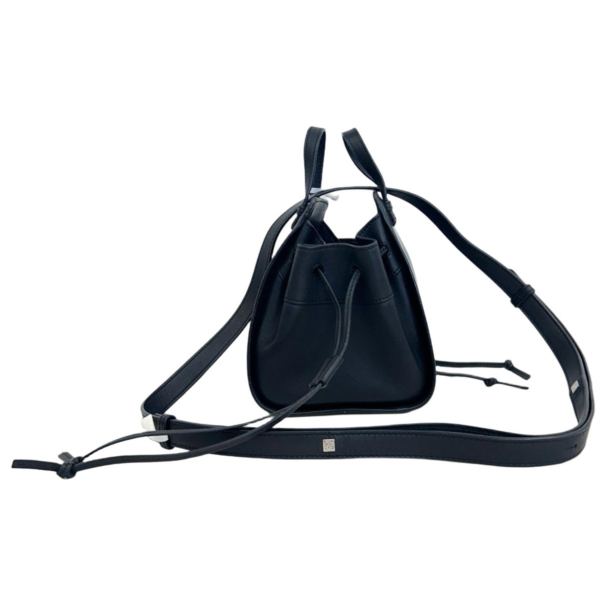 Hammock leather handbag