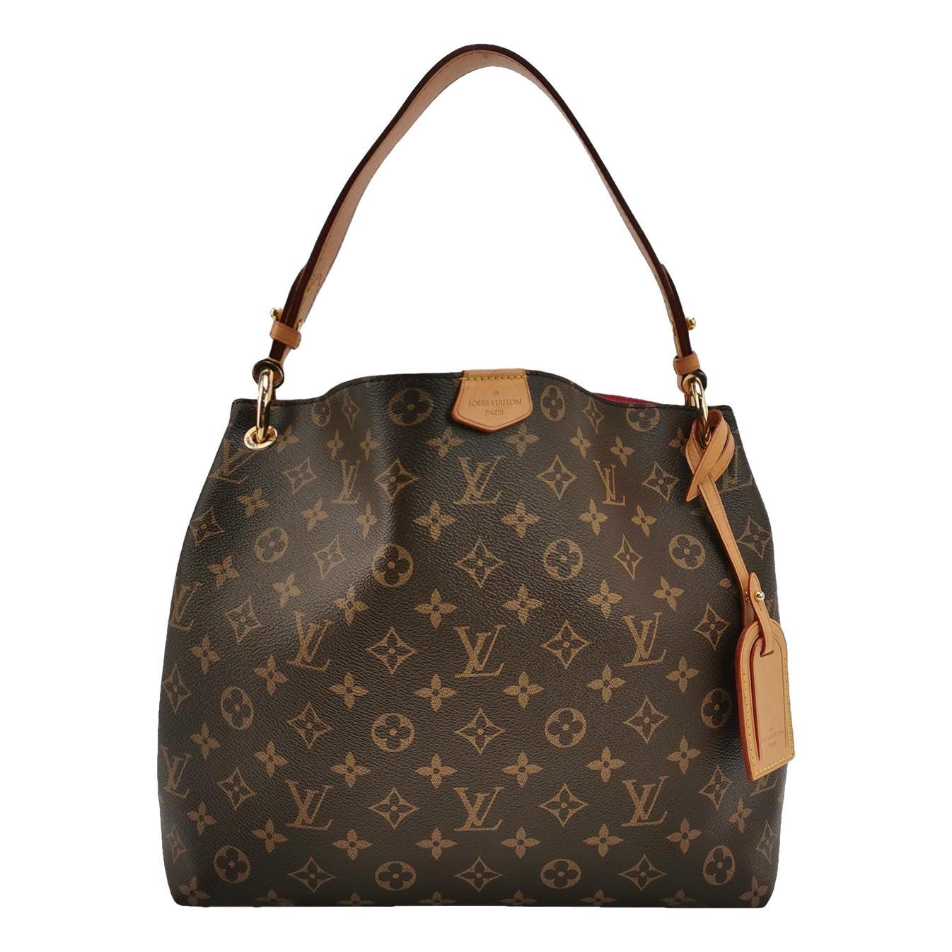 Graceful leather handbag