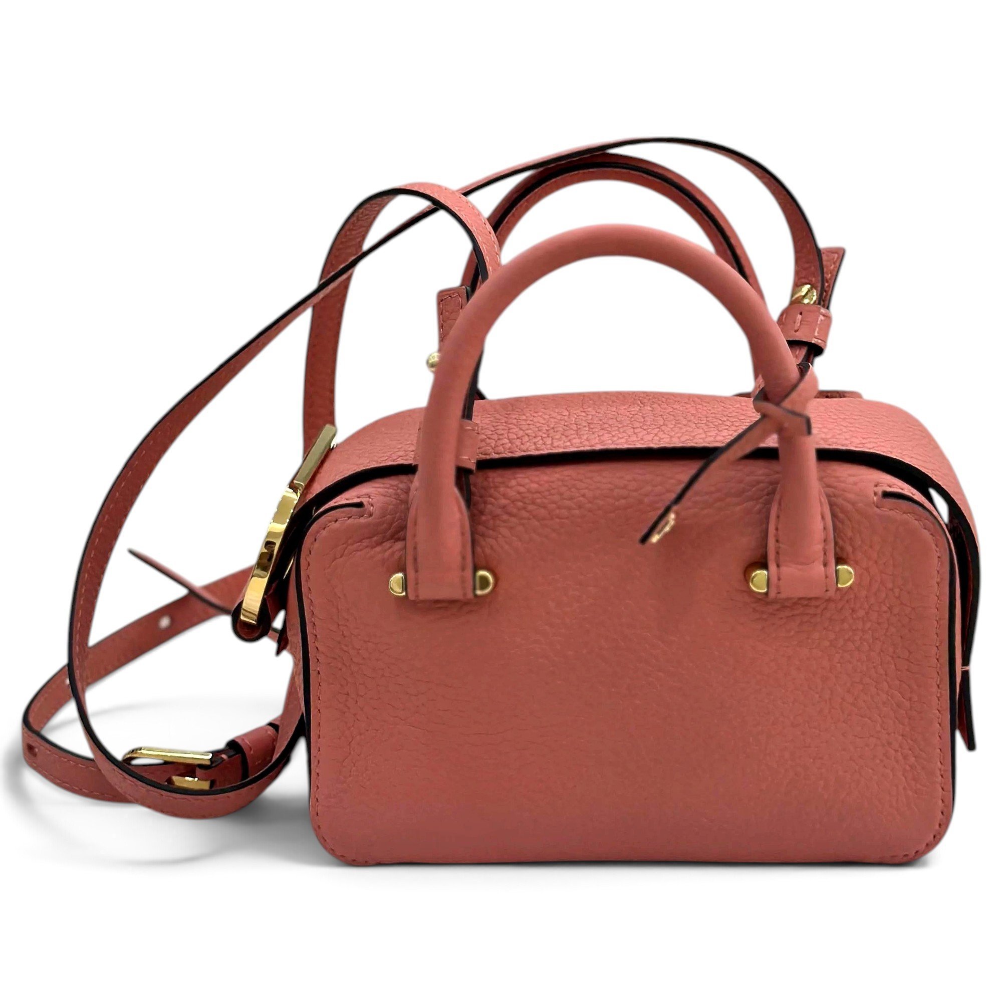 Leather mini bag