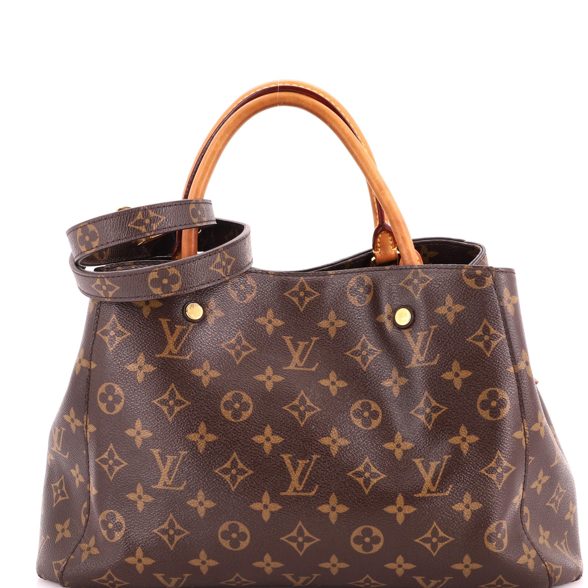 Montaigne Handbag Monogram Canvas BB