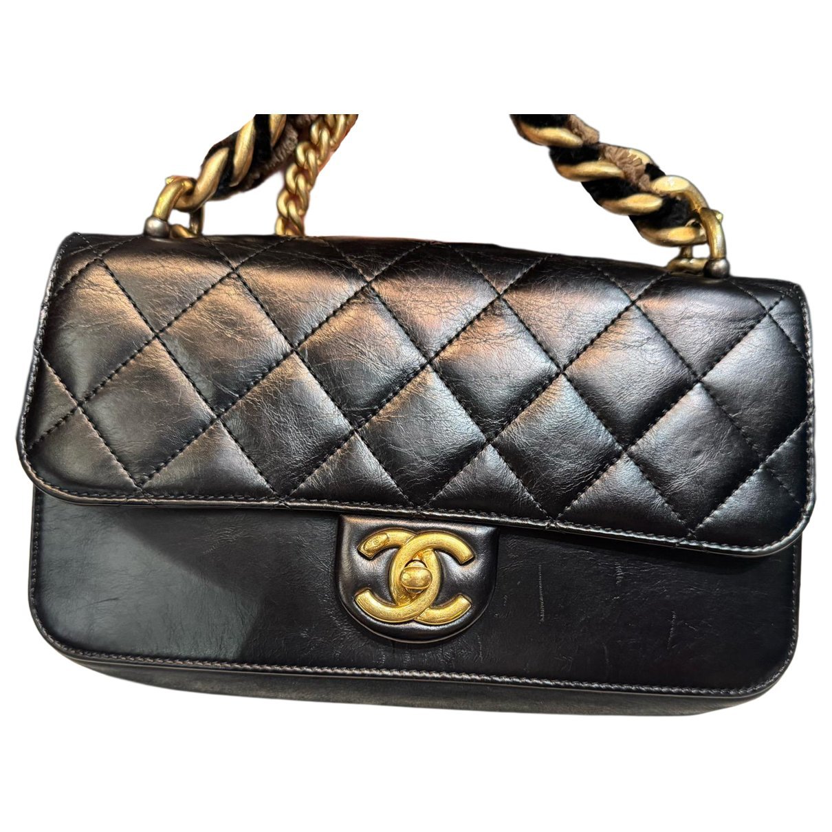 Leather handbag