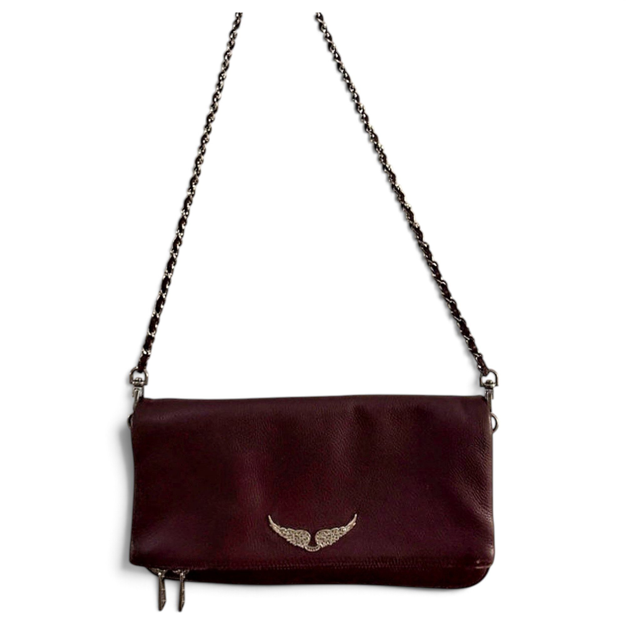 Rock leather handbag
