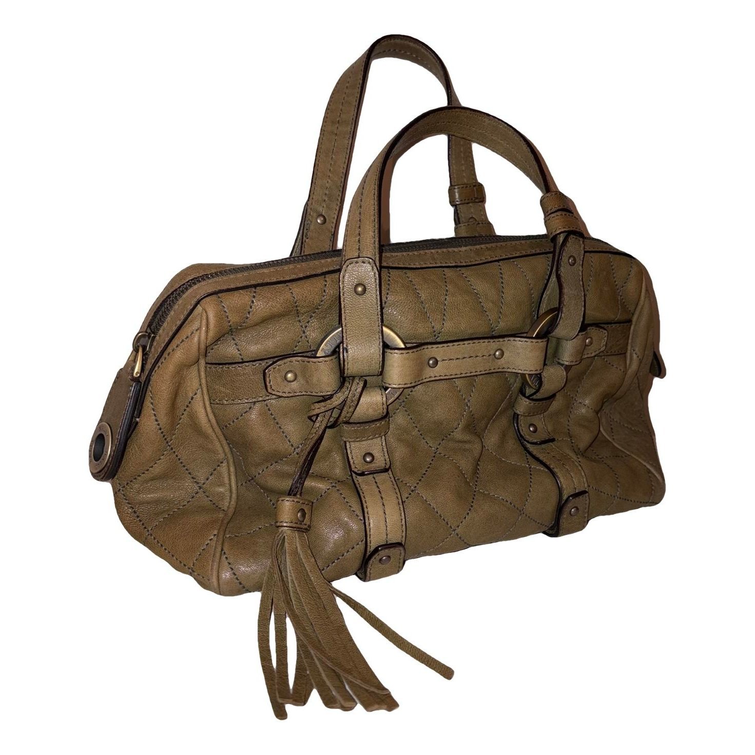 Leather handbag
