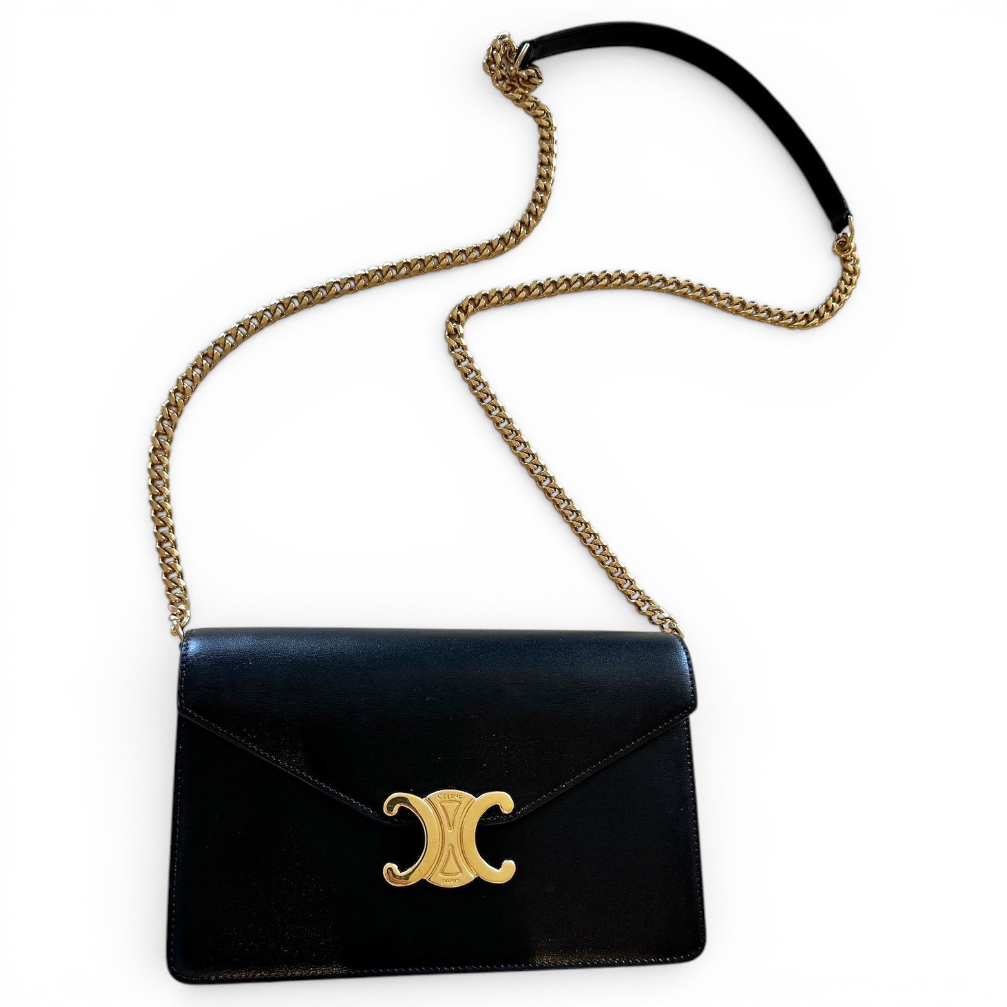 Wallet On Chain Margo leather crossbody bag