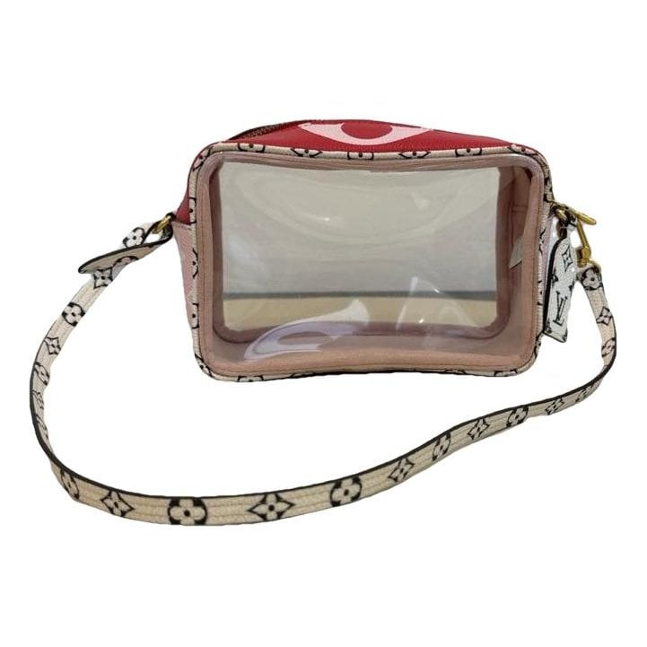 Beach vinyl crossbody bag